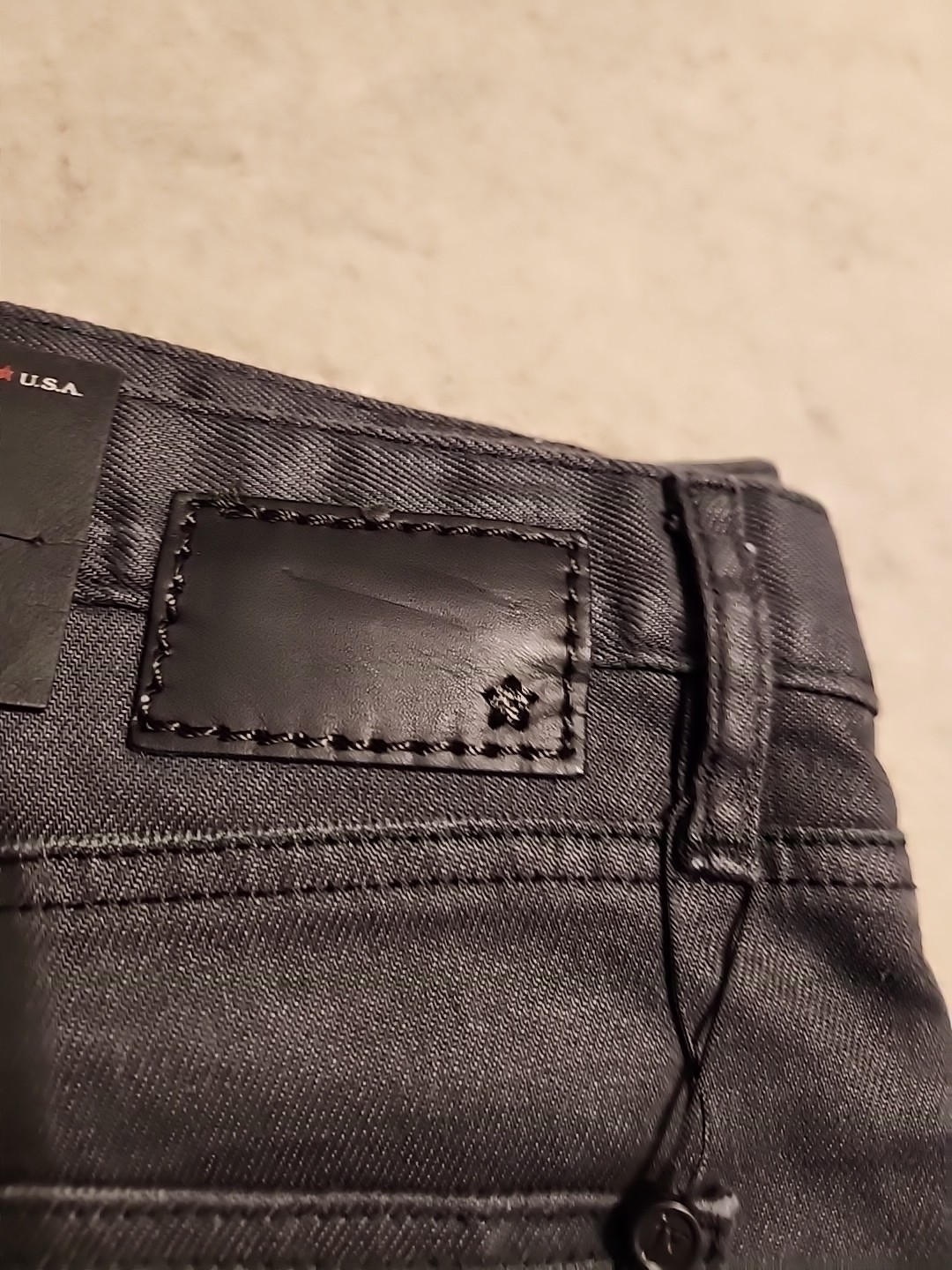 John Varvatos USA Men’s Bowery Slim Straight Jeans 38×27 NEW $228 J306Q3B-AOIE
