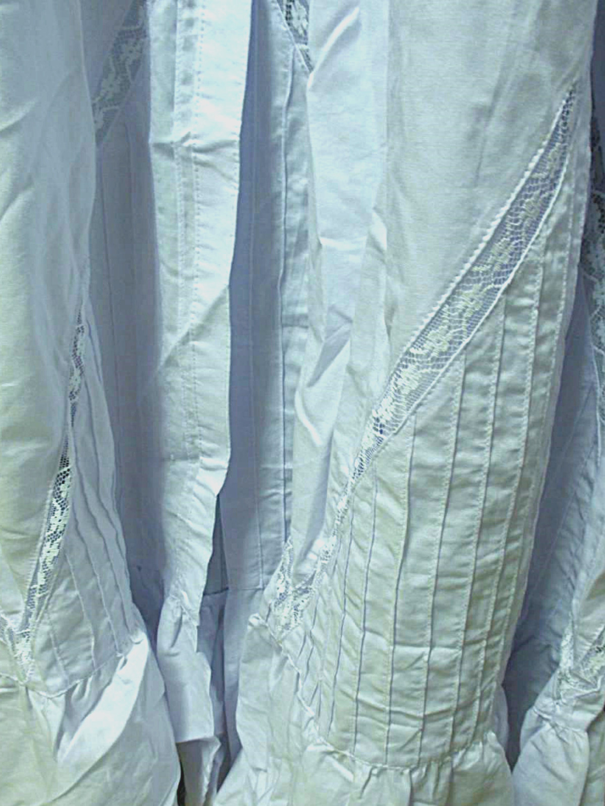 Nwt Eileen West MOONLIGHT SONATA Cotton Lawn 58″ Long Ballet Nightgown Robe 3X