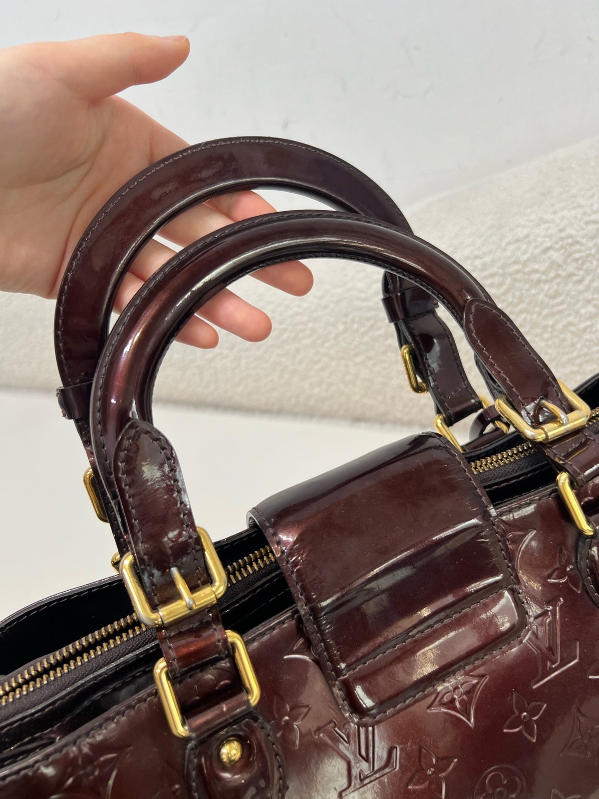 Louis Vuitton Pre-Owned Authentic Satchel 36*25cm Free Tracked Shipping