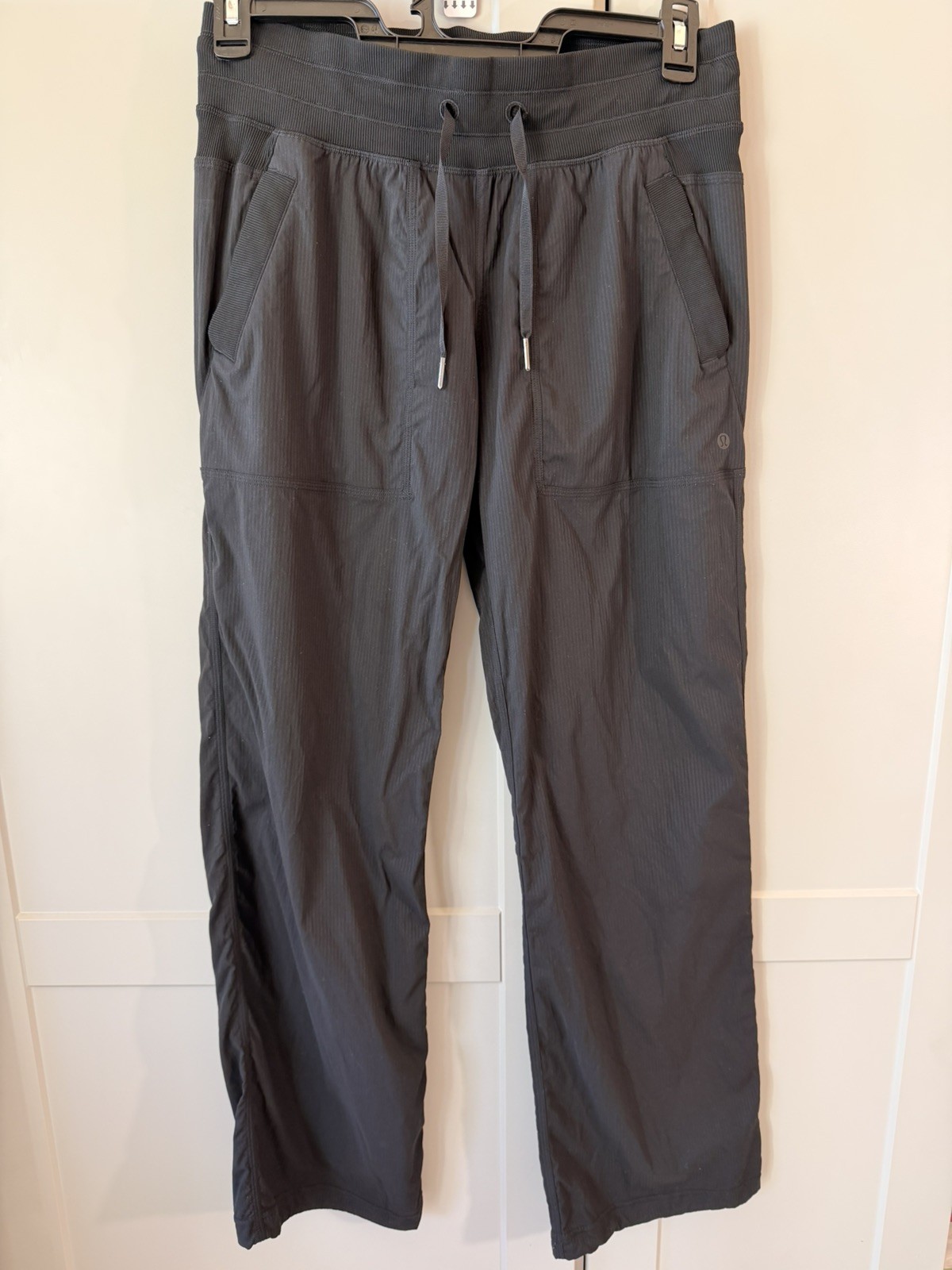 Lululemon Dance Studio Pant Black Straight Leg Women Size 8