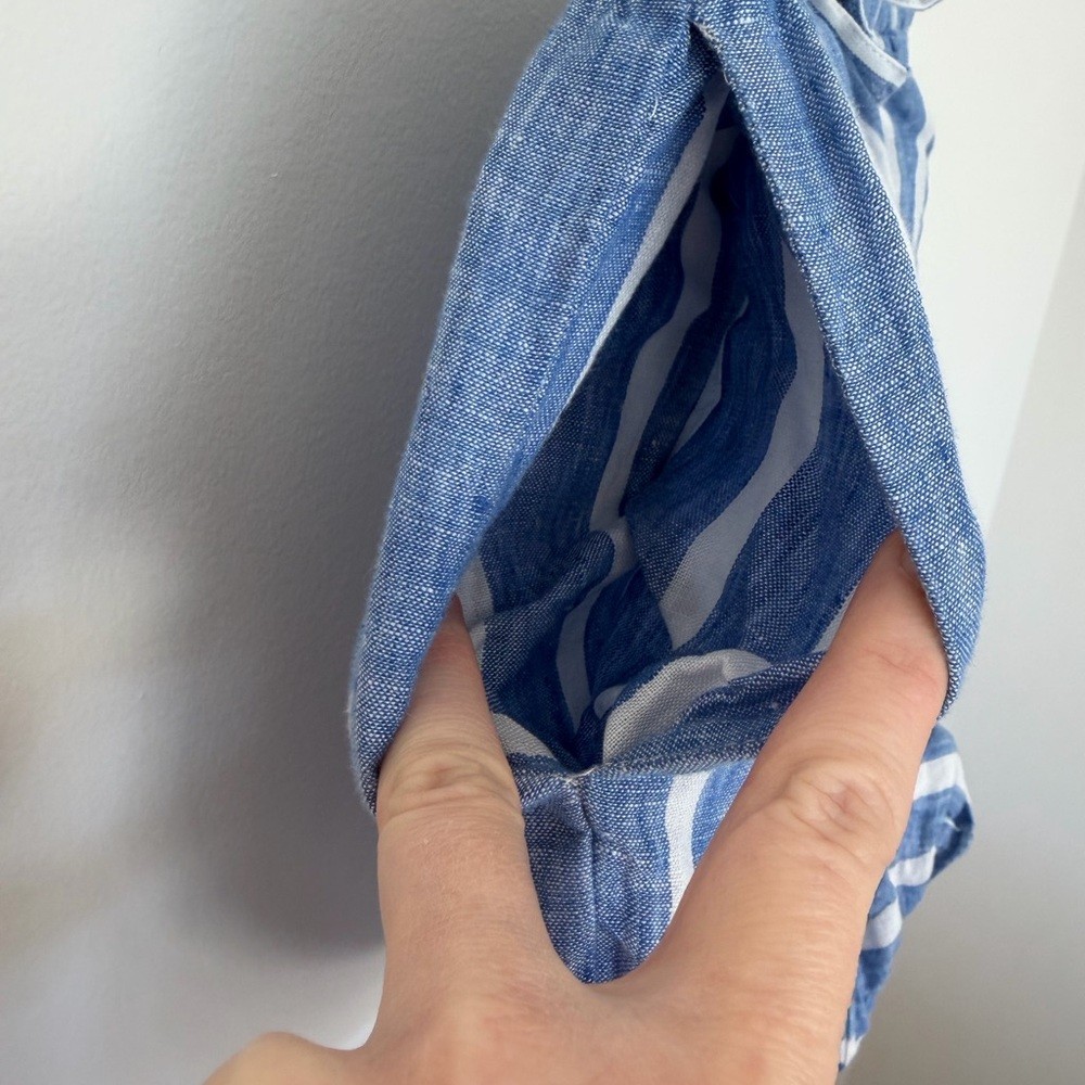 💙 Birds of Paradise by Trovata Chambray Linen Shorts | Size S 💙
