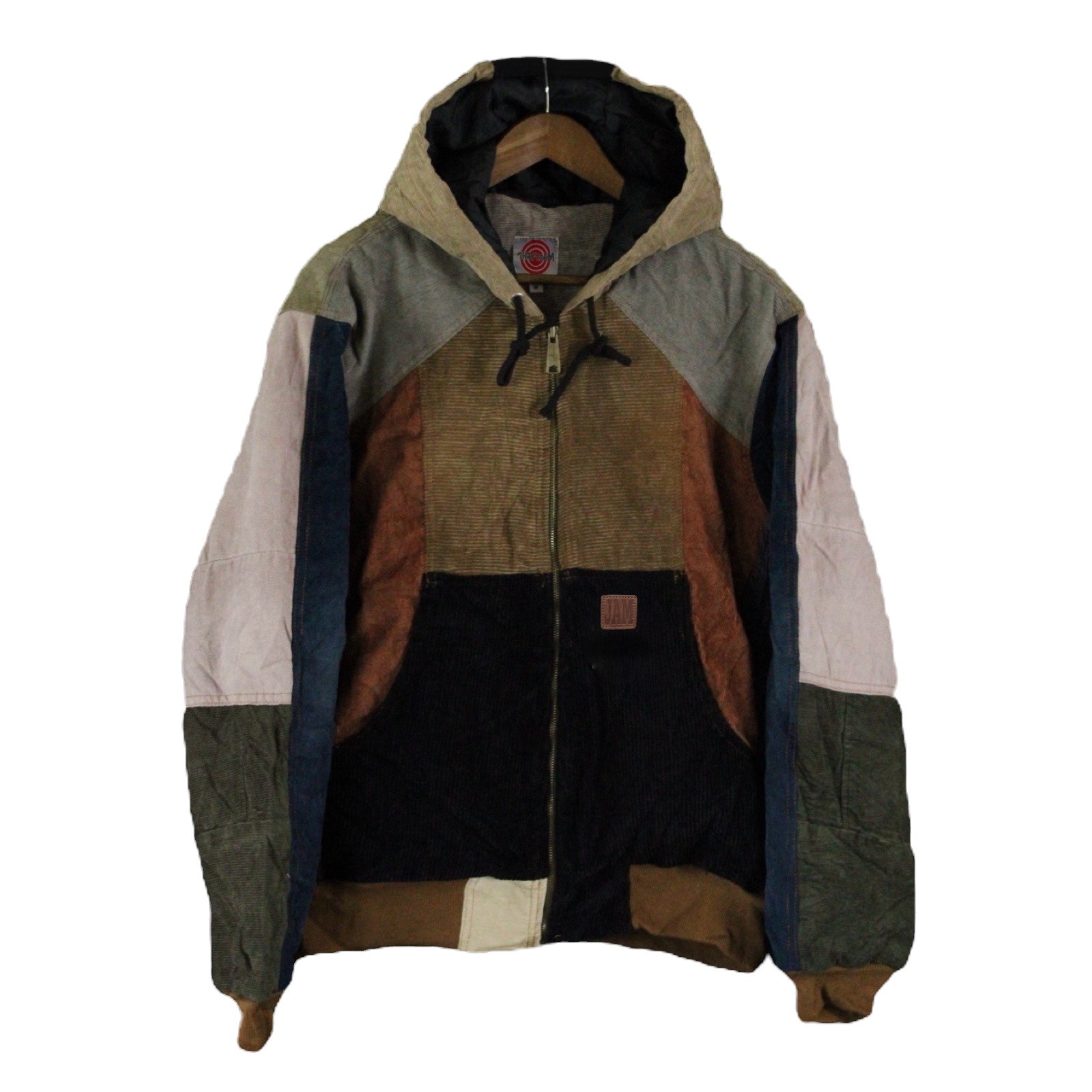 “THE CORD” Corduroy Reworked Patchwork Coat