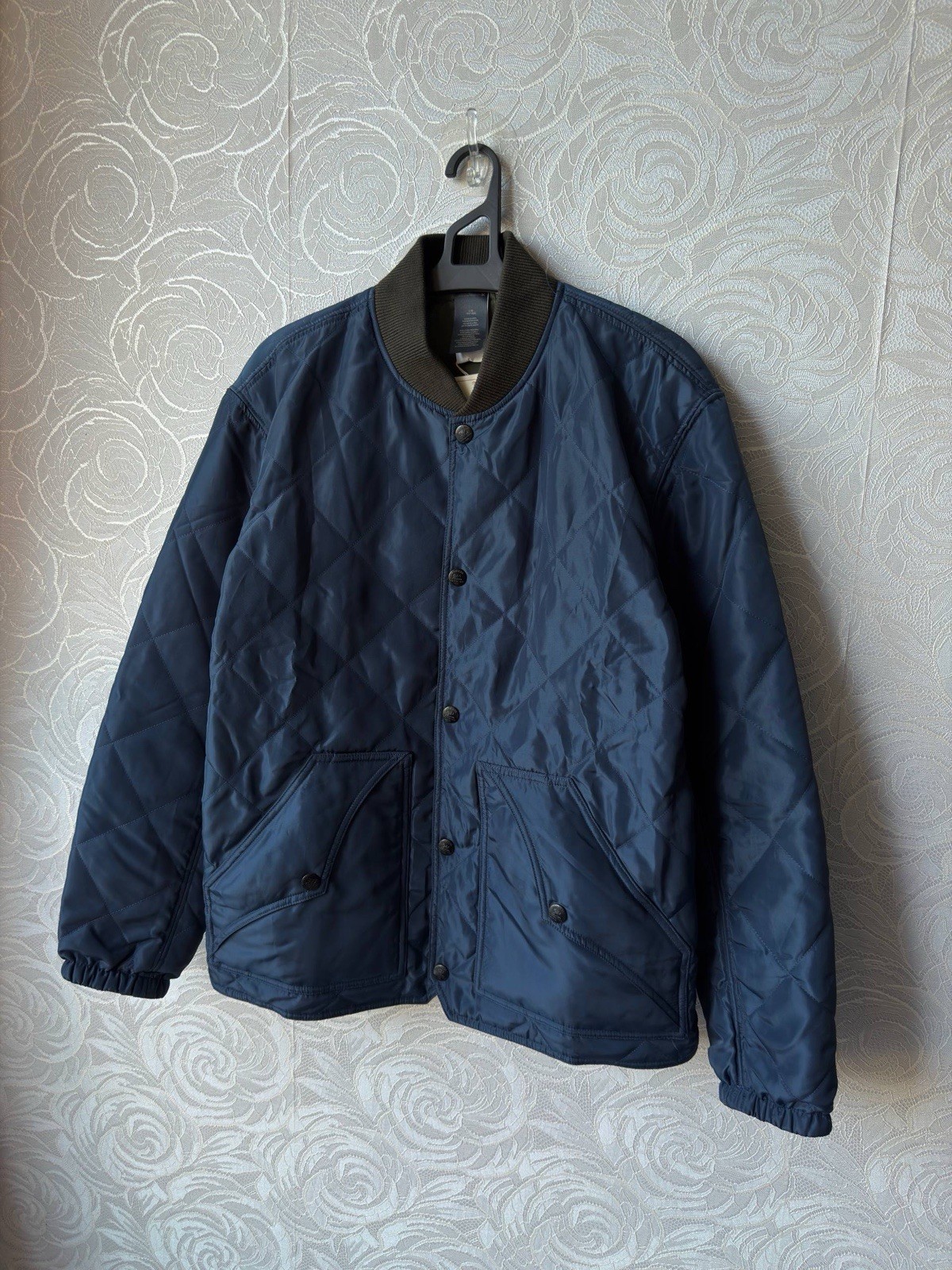 RRL Double RL Reversible Quilted Liner Jacket Embroidered Western Cowboy L NEW