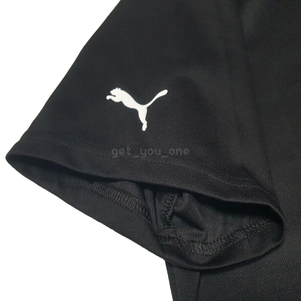 NWT Puma Men’s Midfield Tee Active T-Shirt Black, Small