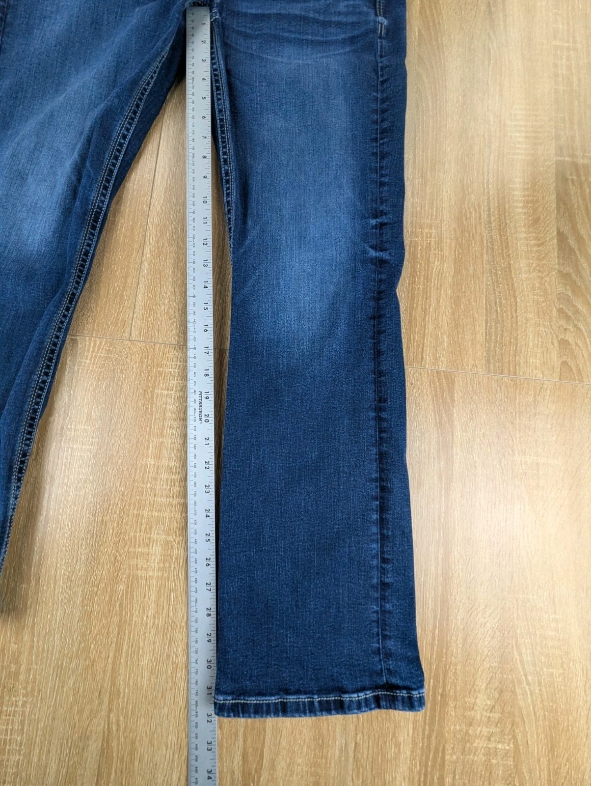 BKE Buckle Jake Straight Leg Mens 33×32 (ACTUAL 30×32) Dark Wash Denim