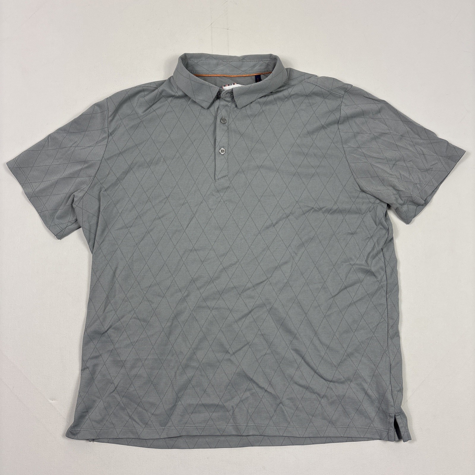Modern Ambition Men’s Polo Shirt Gray XL