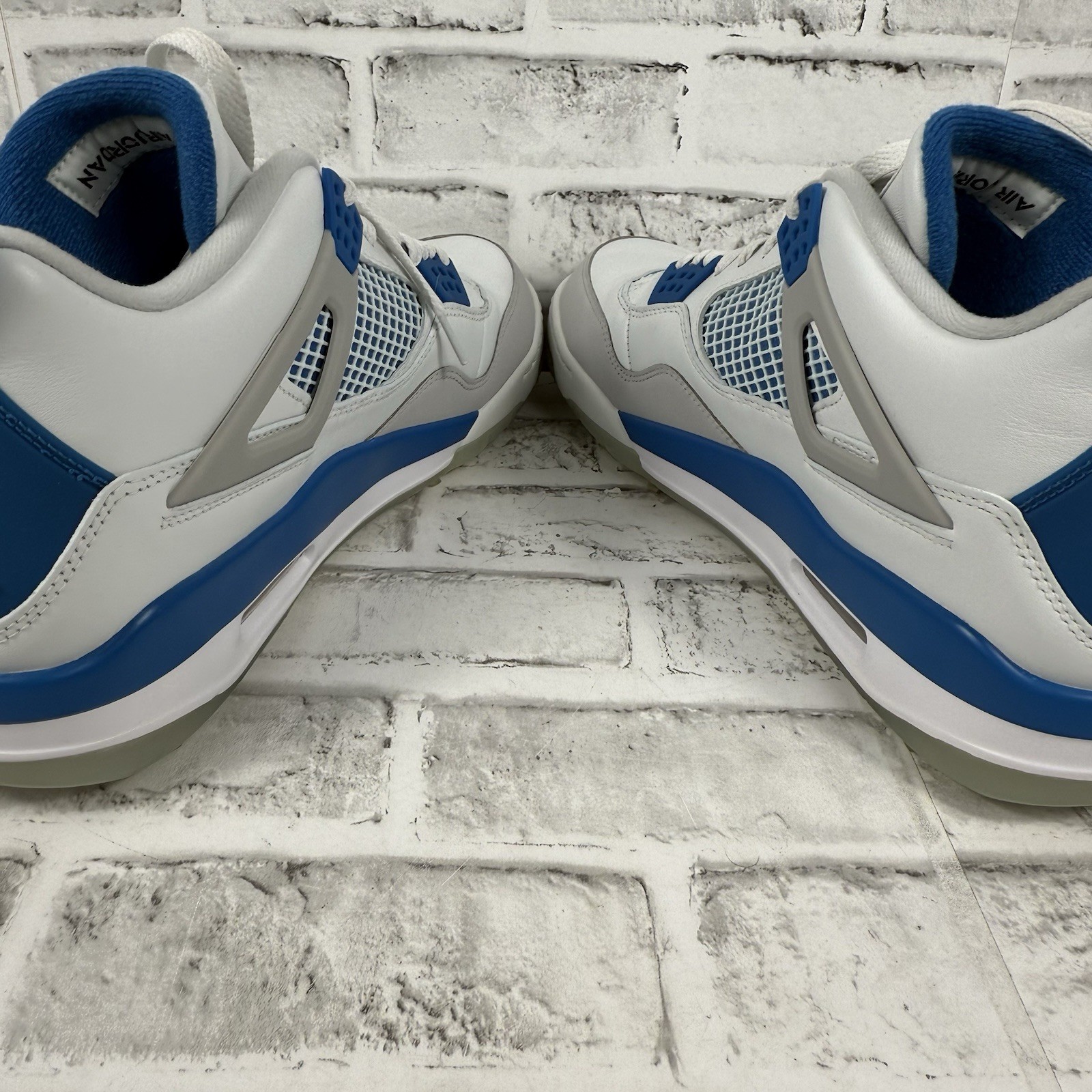 Nike Jordan 4 IV Retro Military Blue Golf Shoes Mens Sz 13 CU9981-101 Brand New