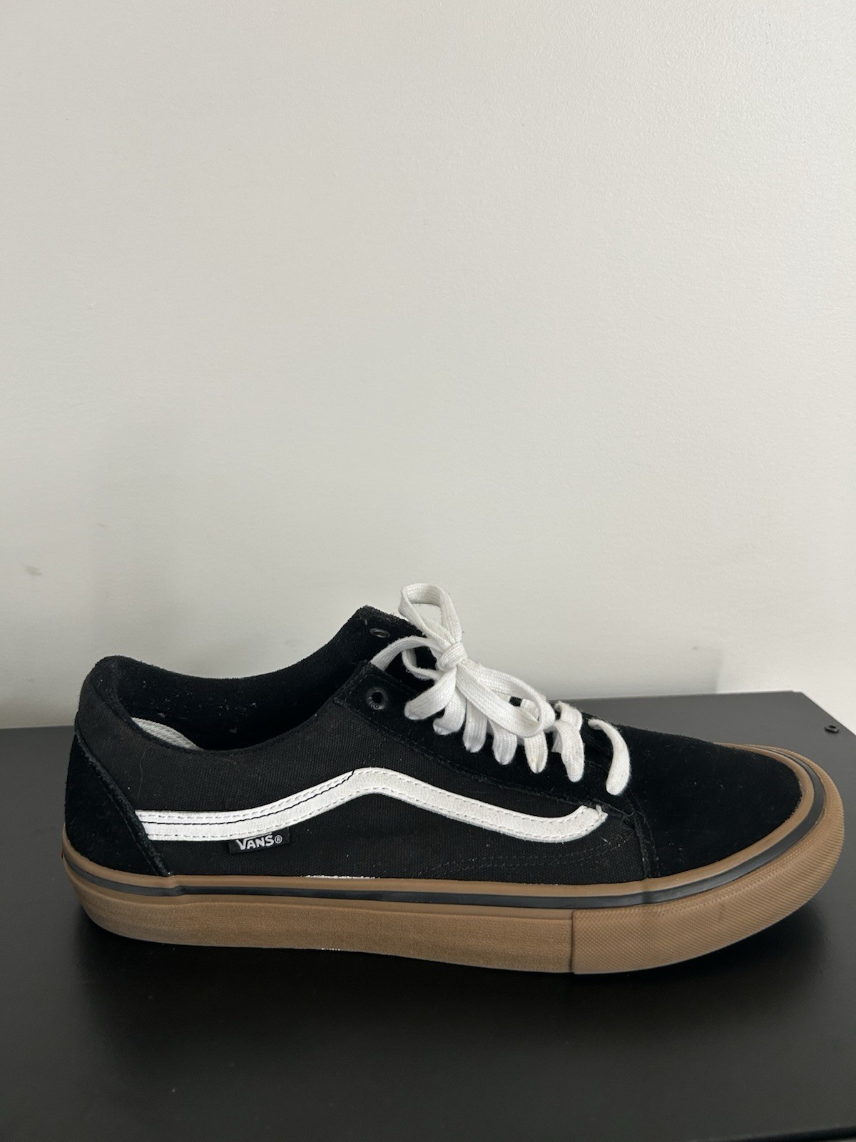 Vans Old Skool ProBlack White Gum