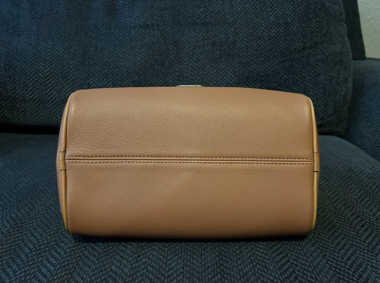 Dooney & Bourke Women’s Pebbled Brown Satchel Top Handle Zip