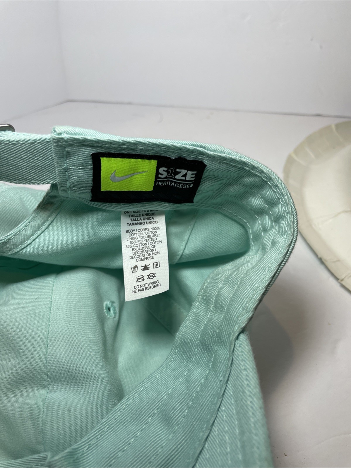 Nike Hat Teal Green Excellent Used Condition