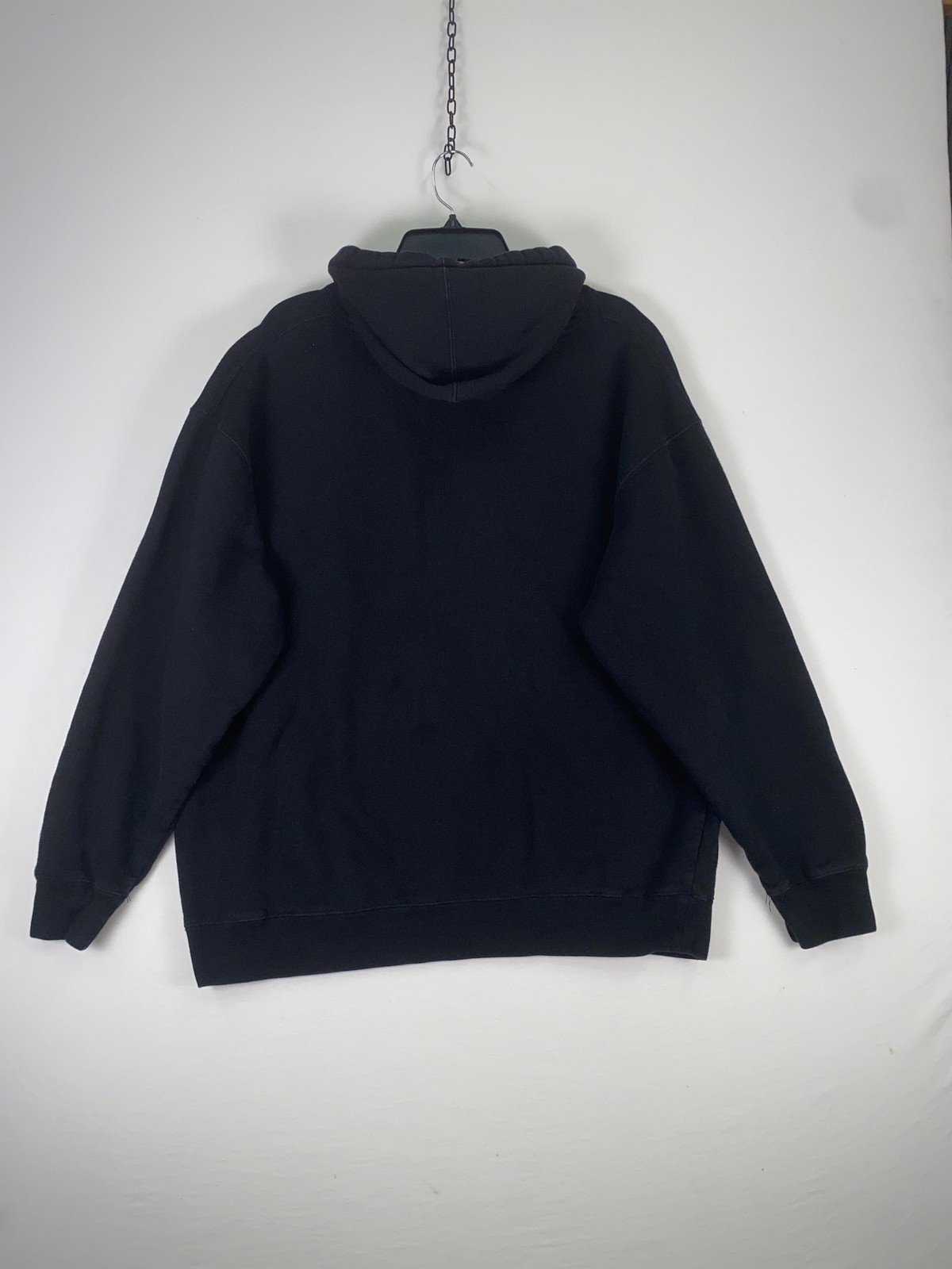 Spitfire Hoodie Mens XL Black Flame Logo Graphic Skateboard Fleece Pullover