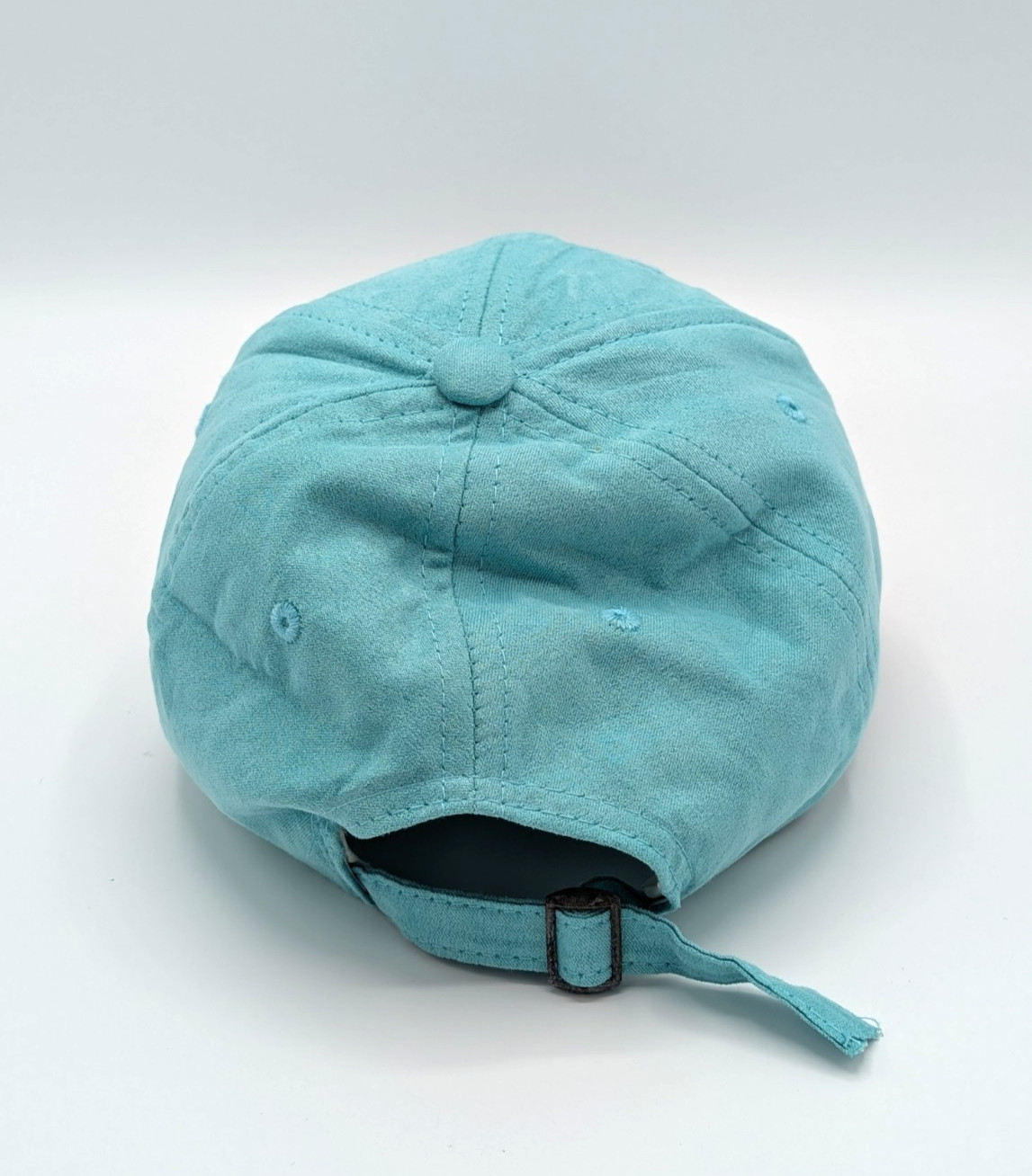ADULT-ISH Embroidered Snapback Cap Teal One Size Adjustable Closure