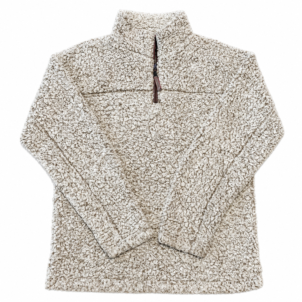 True Grit American Outdoor Co Sherpa Pullover Womens XS Quarter Zip Fleece