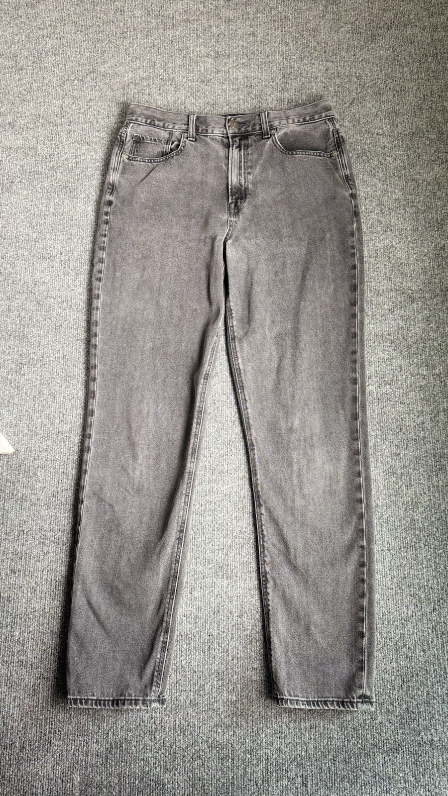 American Eagle Outfitters Stretch Mom Jeans Gray 8