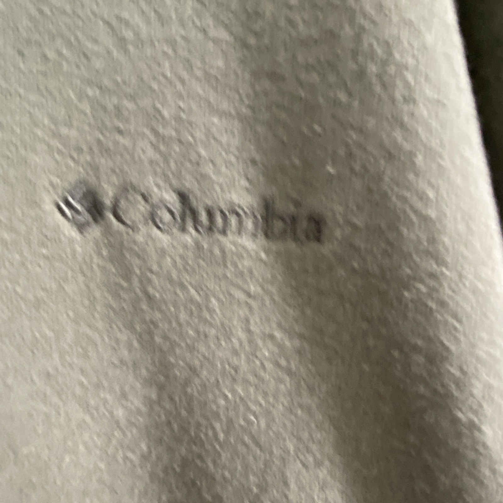 Columbia Men’s Green Pullover Hoodie Fleece Embroidered Logo Pockets Size XL