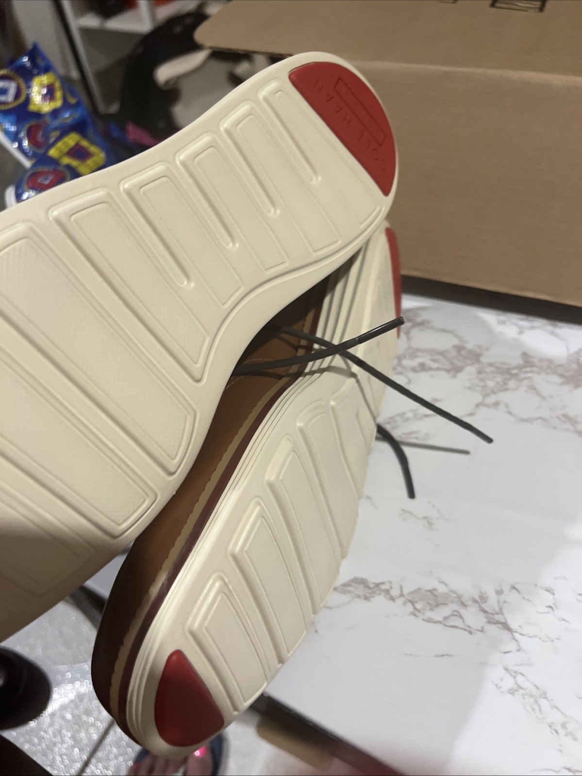 Cole Haan ØriginalGrand Wingtip Oxford – Woodbury Java, Size 10 C33805p
