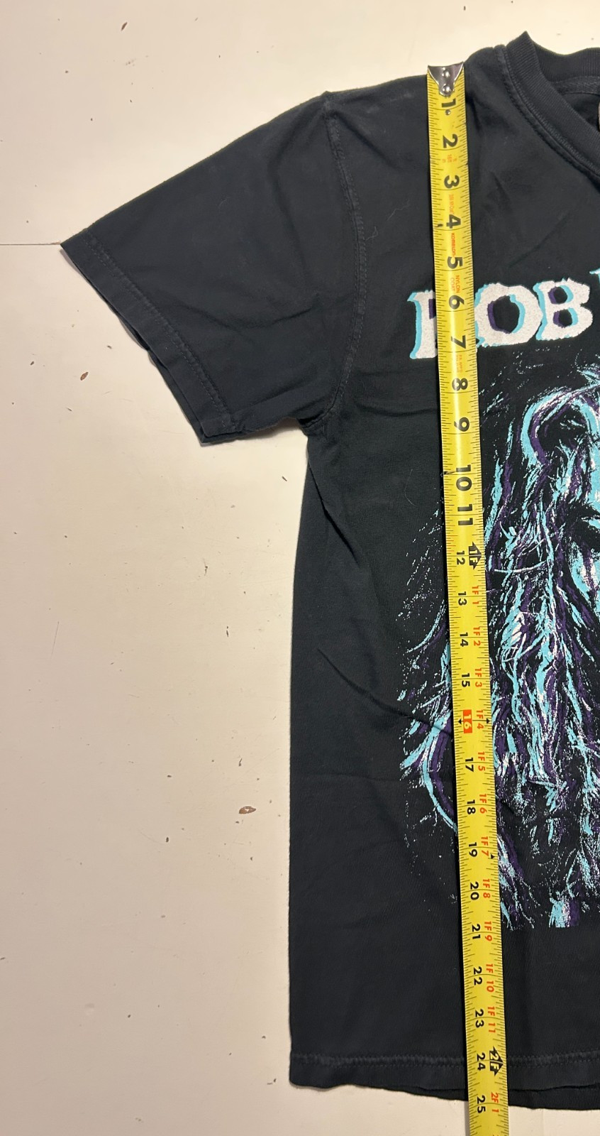 Comfort Colors ROB ZOMBIE PUNK ROCK BAND Black T Shirt Size S