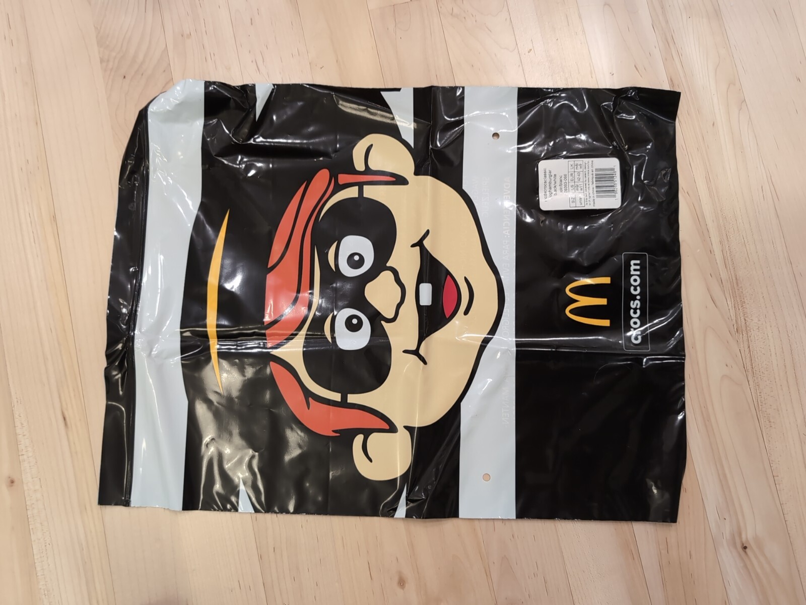 LIMITED EDITION McDonald’s Hamburglar × Crocs Classic Clog Size 9 M/11 W