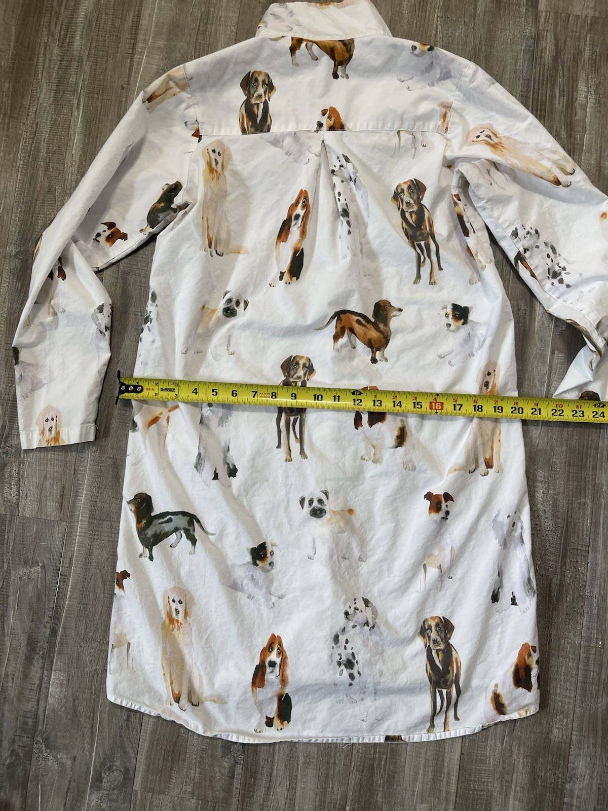 Annie Selke Pine Cone Hill “Pup” nightgown, part of the “Woof” pajama collection