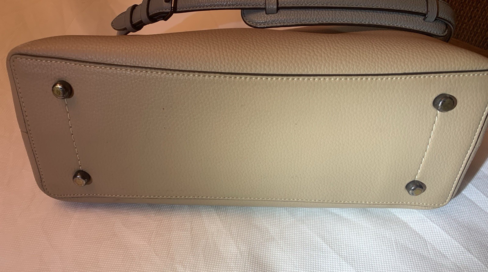 COACH WILLOW SHOULDER BAG TAUPE MILTI & GRAY