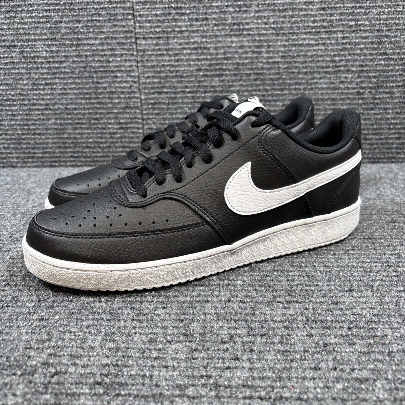 New Nike Court Vision Low NN, Black/White , Mens Sz10 DH2987-001