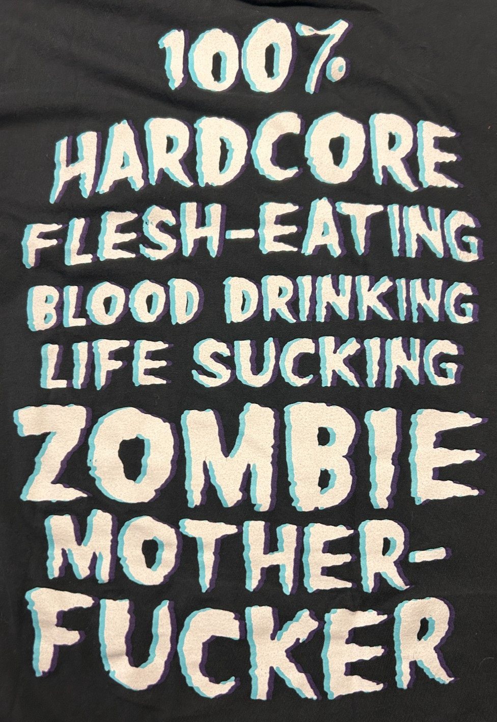 Comfort Colors ROB ZOMBIE PUNK ROCK BAND Black T Shirt Size S