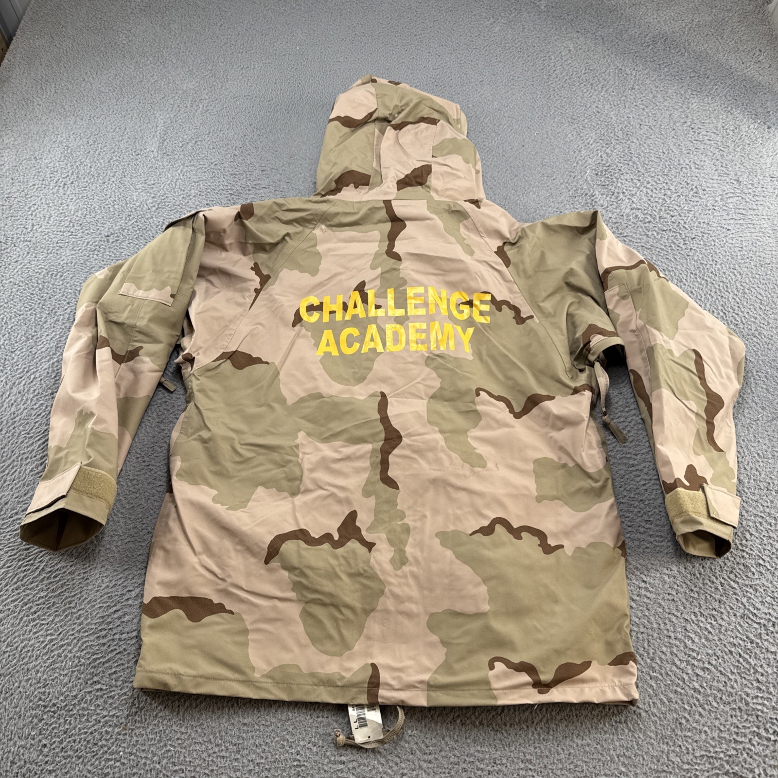 US Military Jacket Mens Desert Cold Weather Parka L Long NEW WI Challenge Long