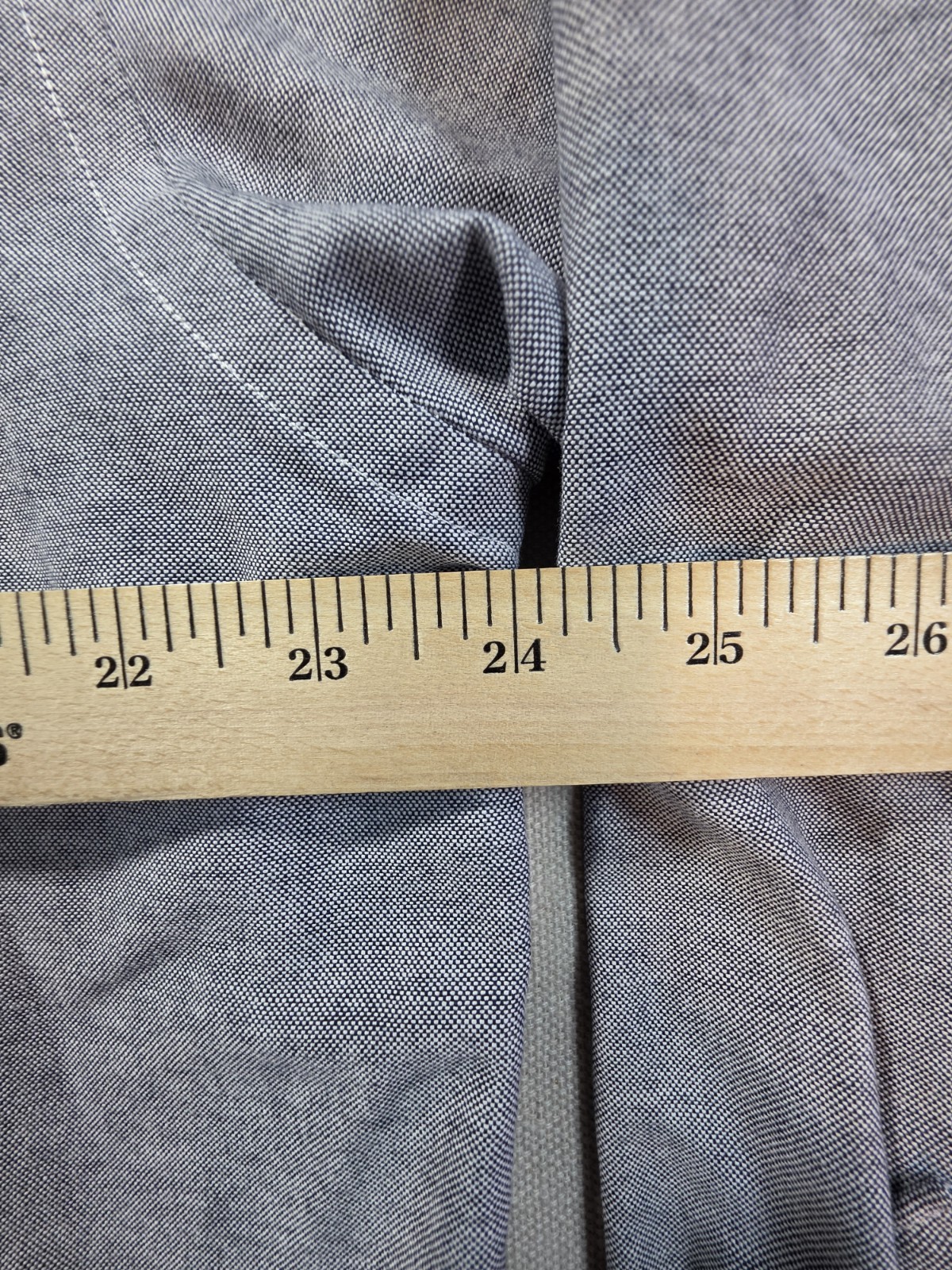 Stafford Men’s Long Sleeve Button Light Blue Shirt 16 1/2