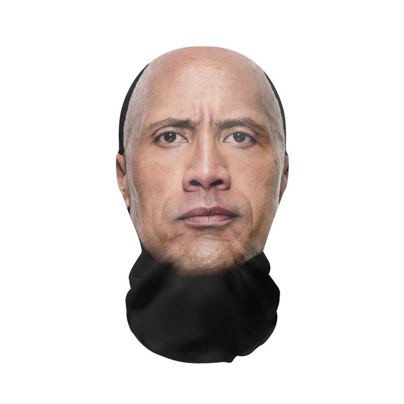 Cosplay Breathable sun-protection Mask Full Celebrity Rapper Face