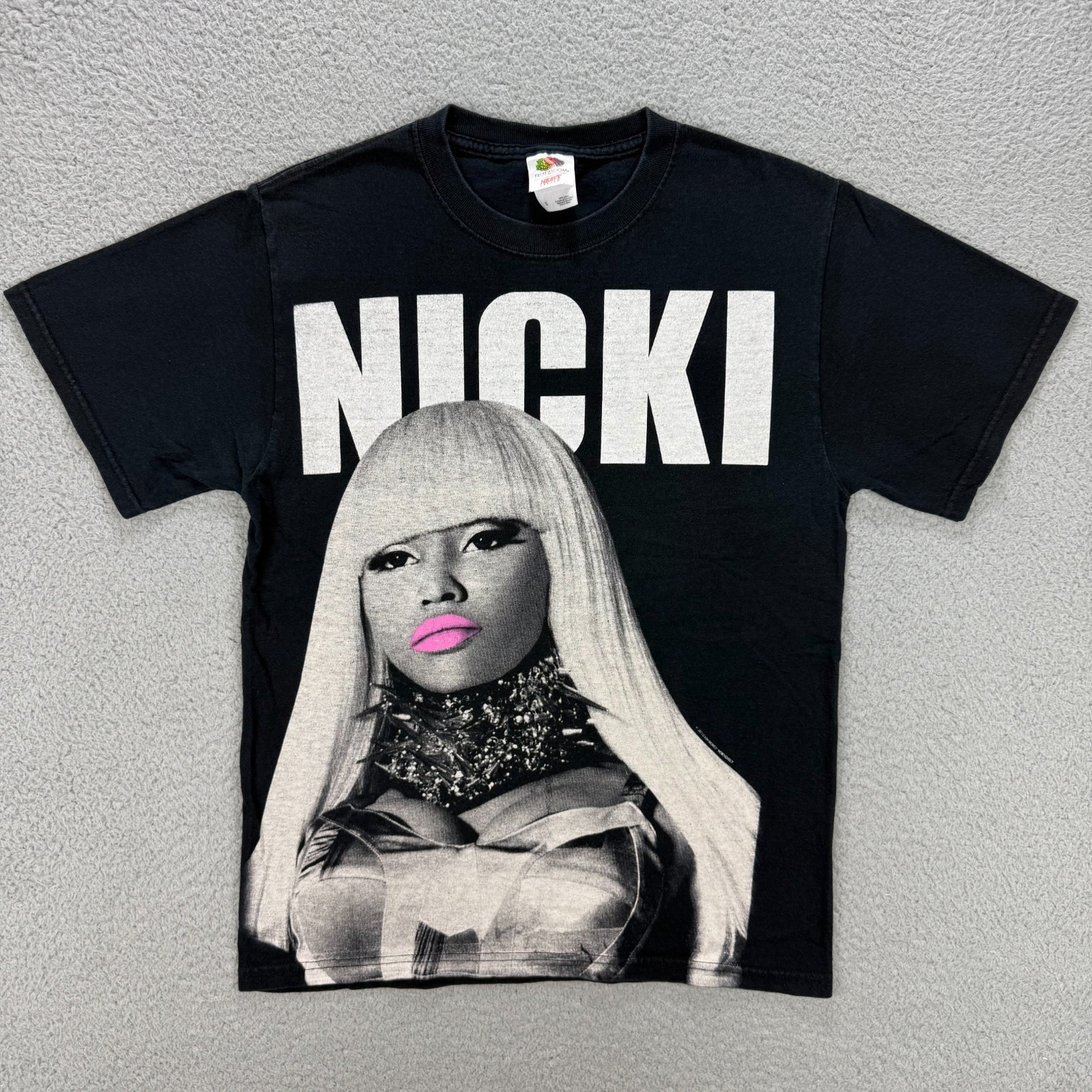 Nicki Minaj T Shirt Mens Small S Black 2011 Cash Money Tour Concert Tee Merch 1