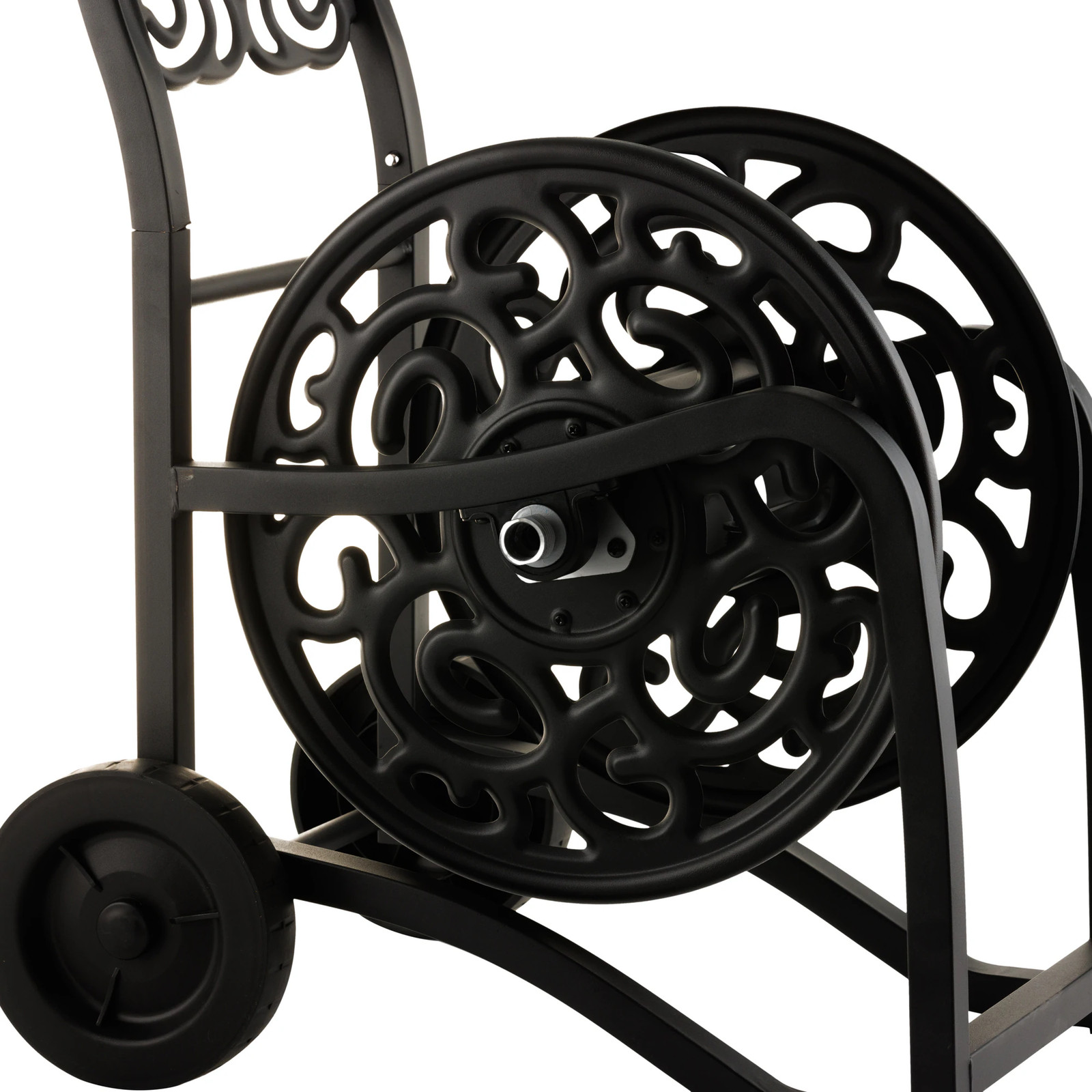 Style Selections Steel 200-ft Cart Hose Reel|22478