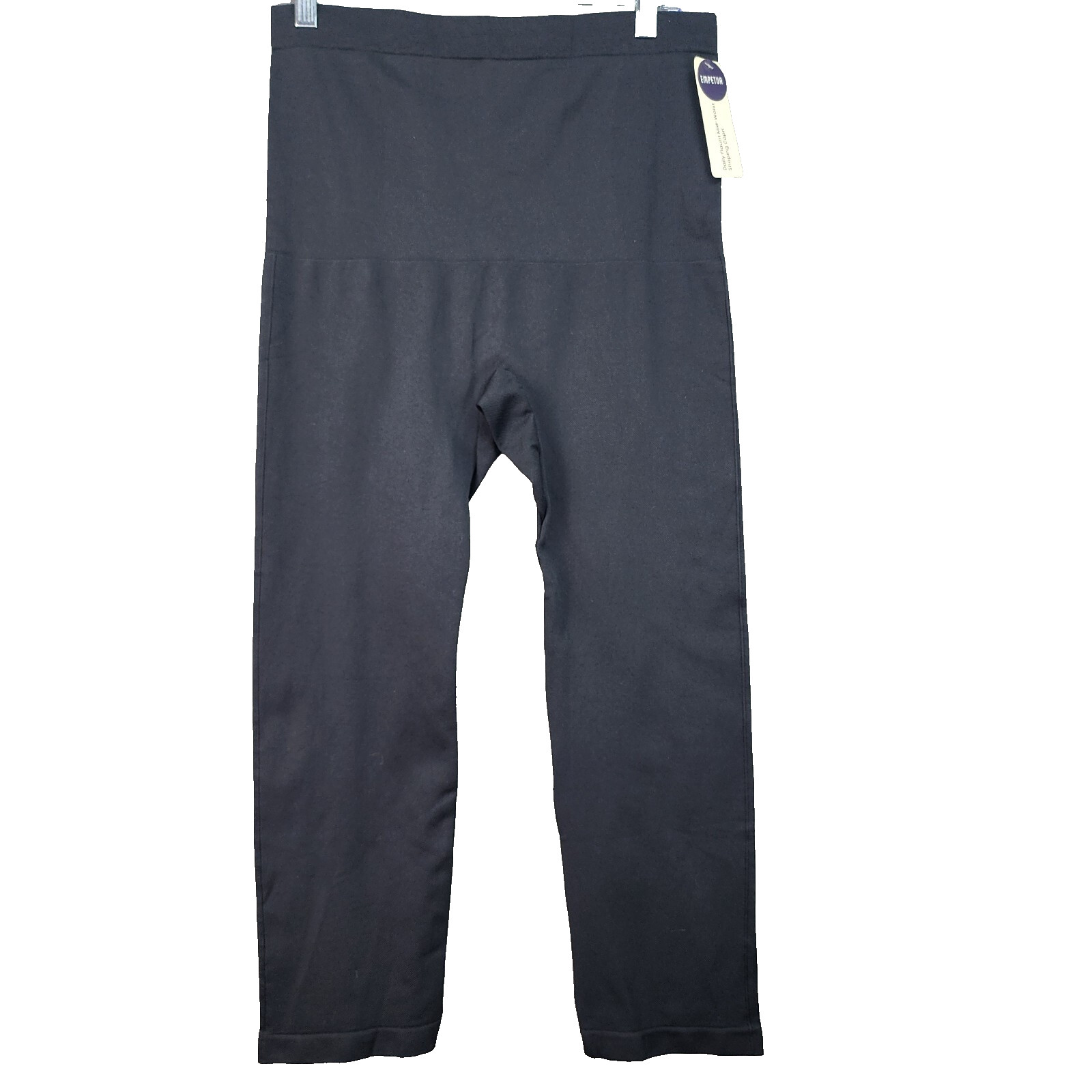 NWT Empetua Daily Flaunt Mid-Waist Shaping Capri Black Women’s 2XL Tummy Control