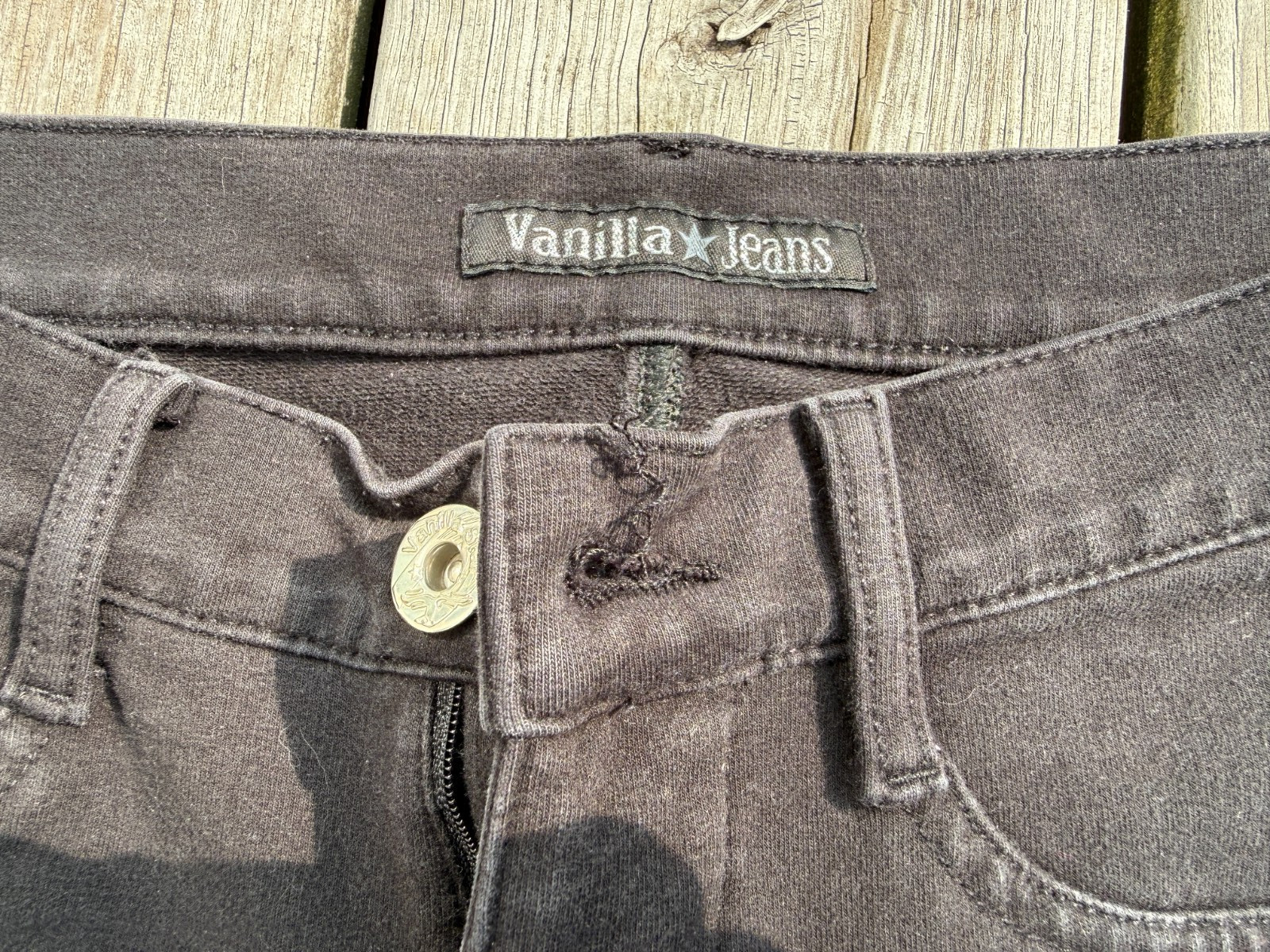 Vanilla Star Jeans black jeggings junior size 7