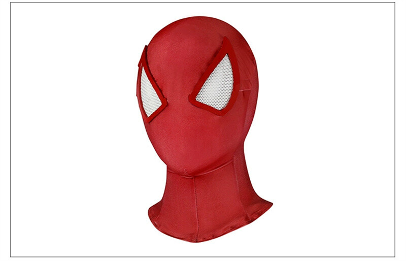 Scarlet Spider Costume Spider-Man Cosplay Outfits Jumpsuit Halloween Adult