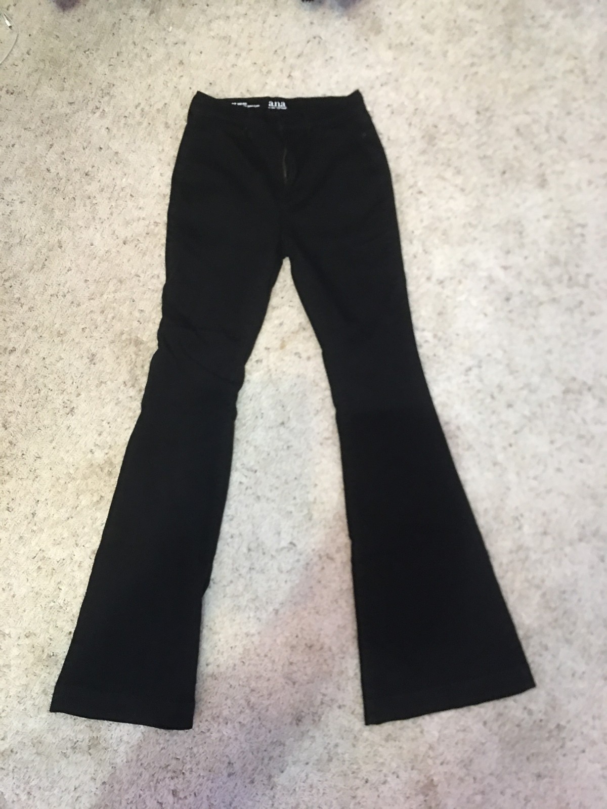 Women’s Ana Jeans / Flared / Size 6 TALL / bell bottoms / Black / New / flares