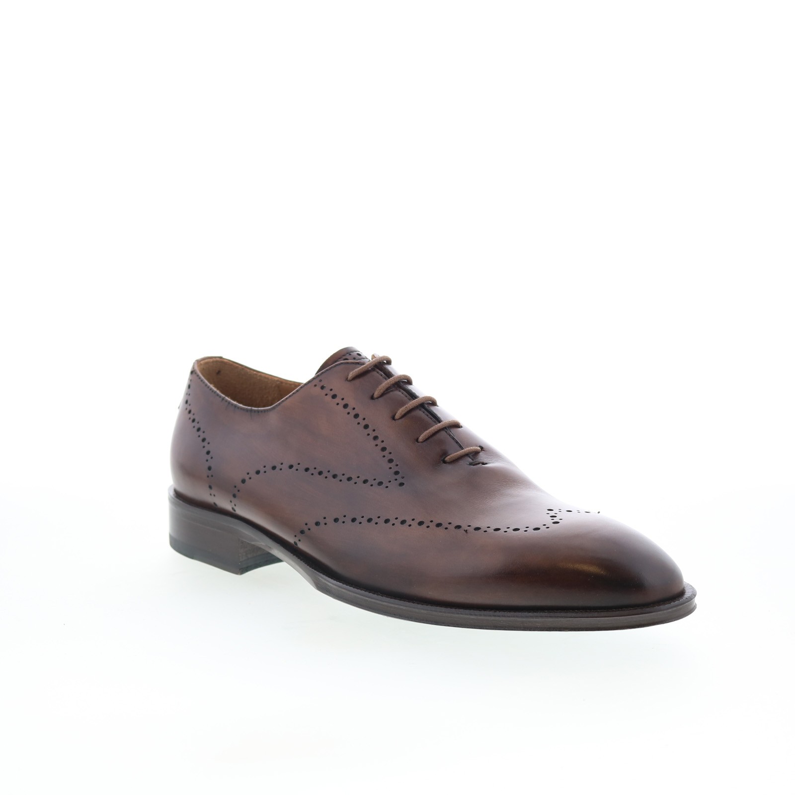 Pastori by Di Bianco Augustus Mens Brown Oxfords Wingtip & Brogue Shoes 9