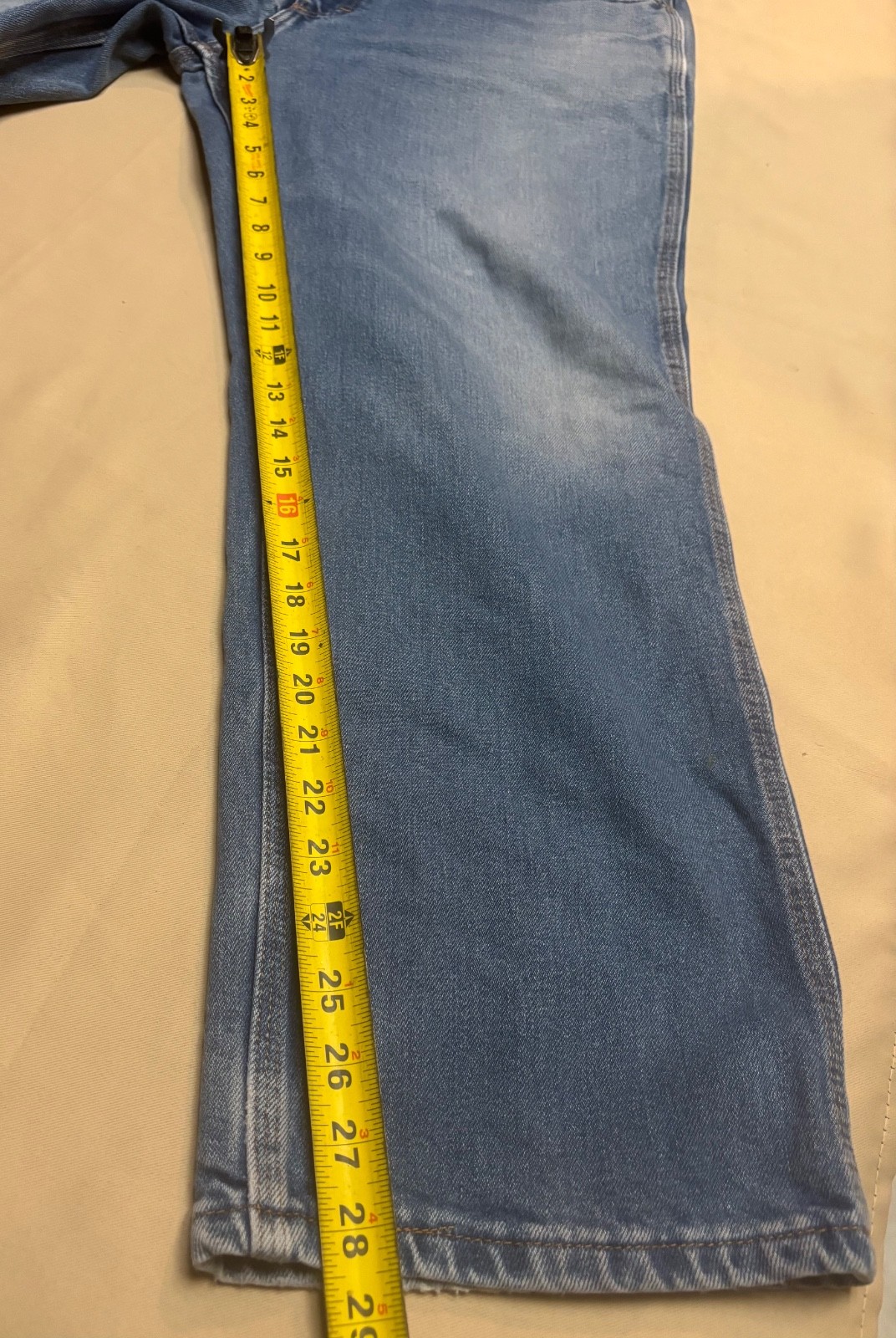 Tyndale FR Jeans Mens 38×30 Blue Denim Carpenter Arc Rated CAT 2 F290T READ