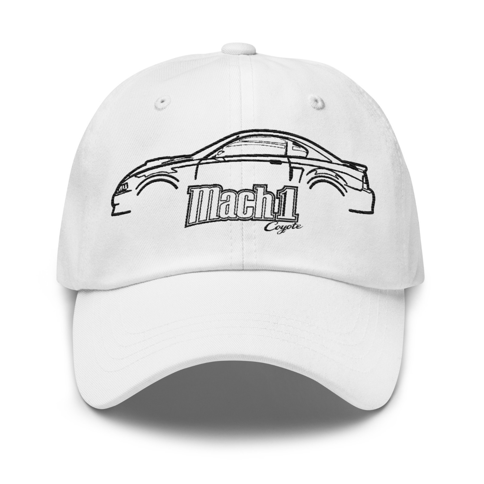 Mach 1 Coyote Muscle Car Vintage Dad Hat