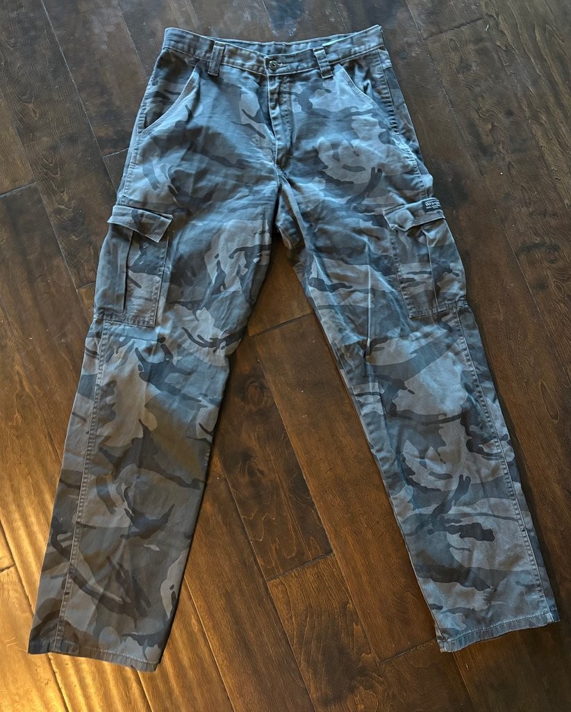 Wrangler Authentic Issue Camouflage Cargo Pants