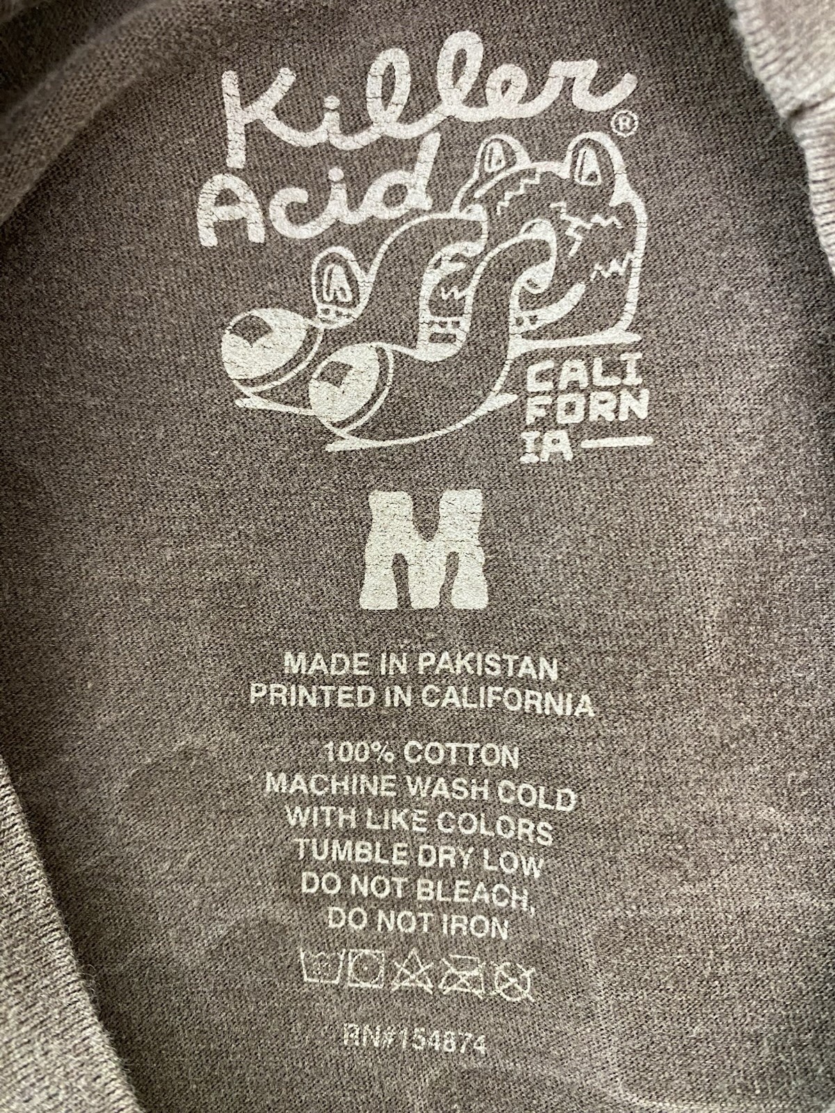 Killer Acid Cali M Brown Colorful “It’s All Good in the Woods” Graphic T-Shirt