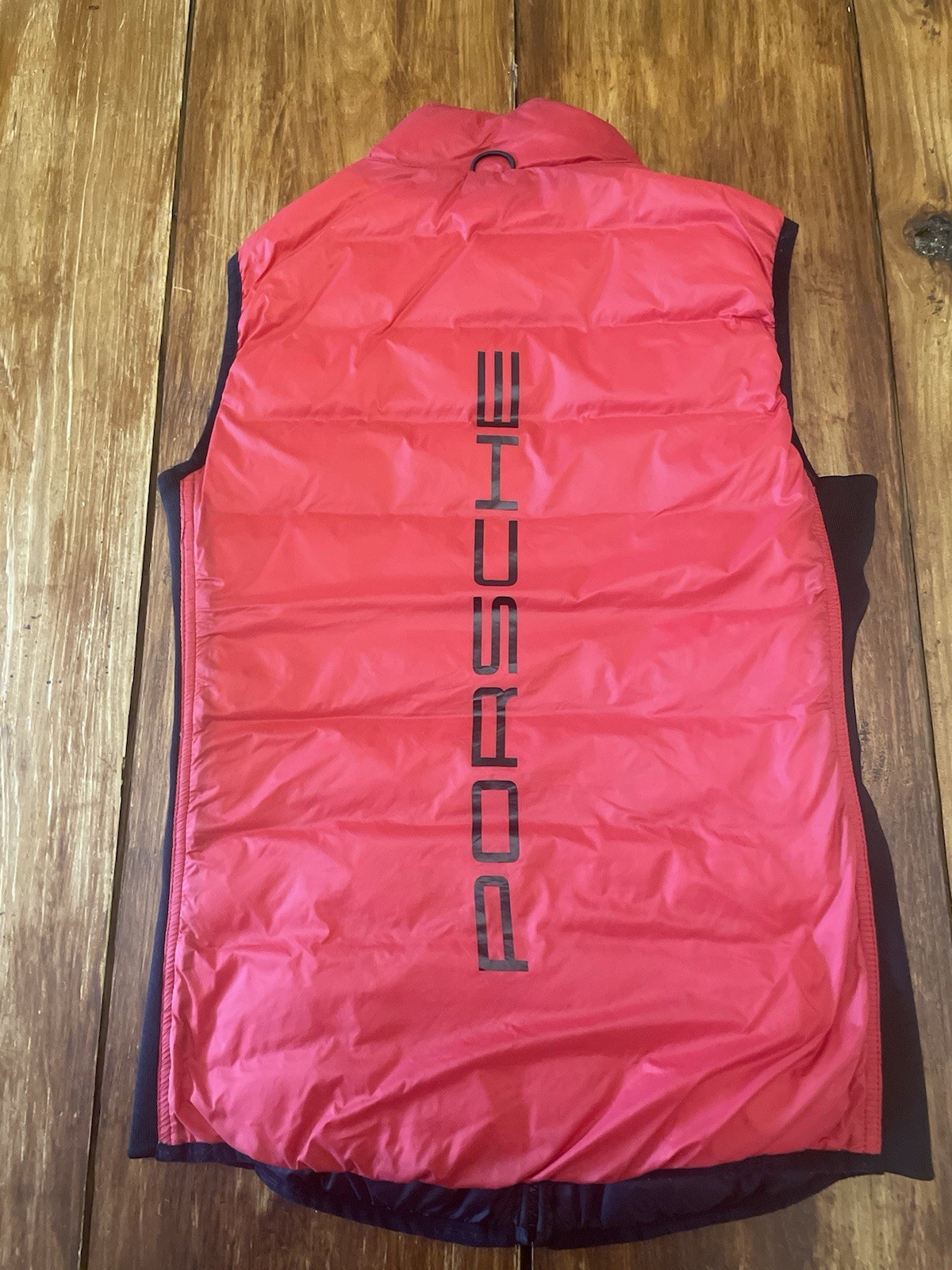 Porsche Driver’s Selection Puffer Vest Reversible Size Eu: Xs US: Xxs Black/ Red