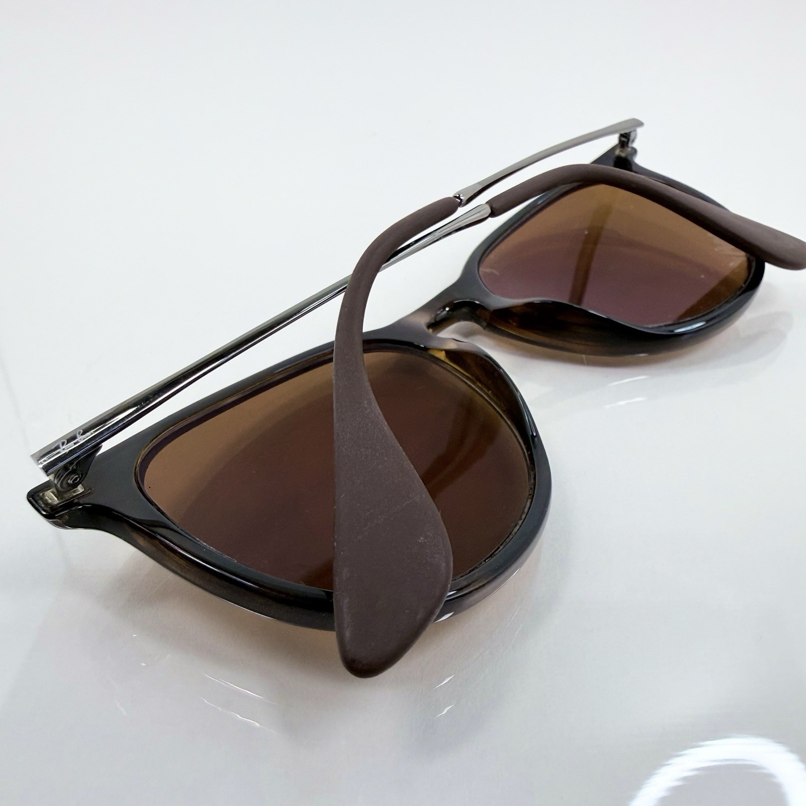 Ray-Ban Erika RB4171 710/T5 Brown Sunglasses 54-18 145 Tortoise Frames Only