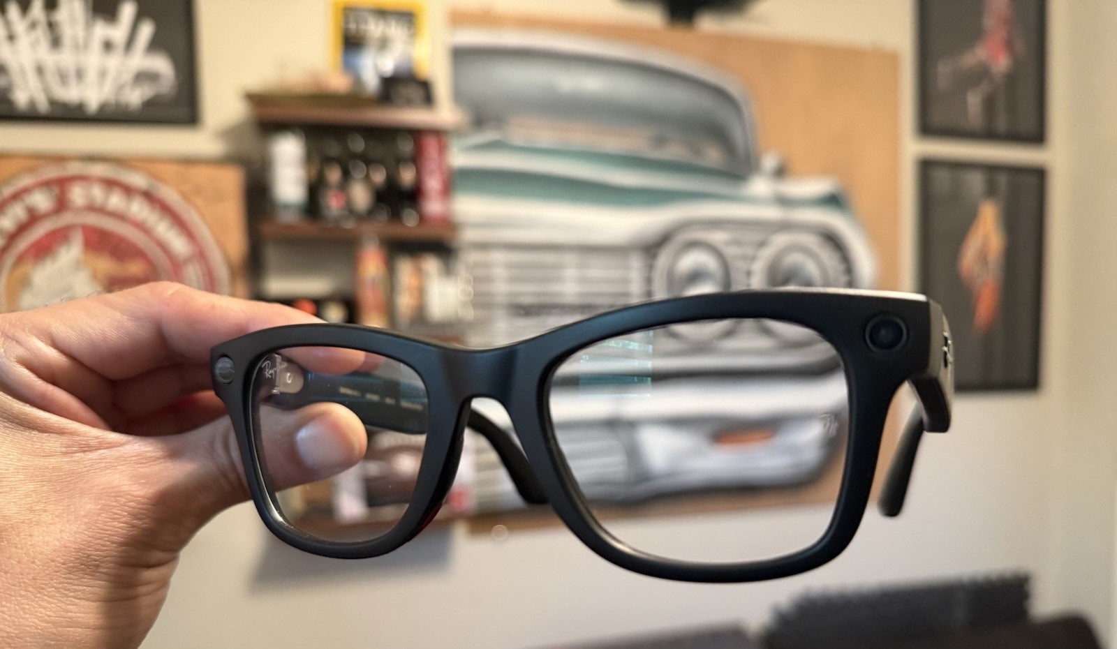 BNIB* MODIFIED “Stealth Mode” Ray-Ban Meta Wayfarer Gen 2 Graphite Lens.