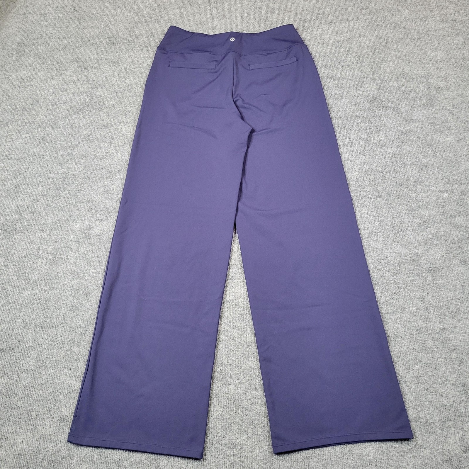 G4Free Pants Womens Large Blue Wide Leg Pull On Stretch Travel Lightweight Yoga