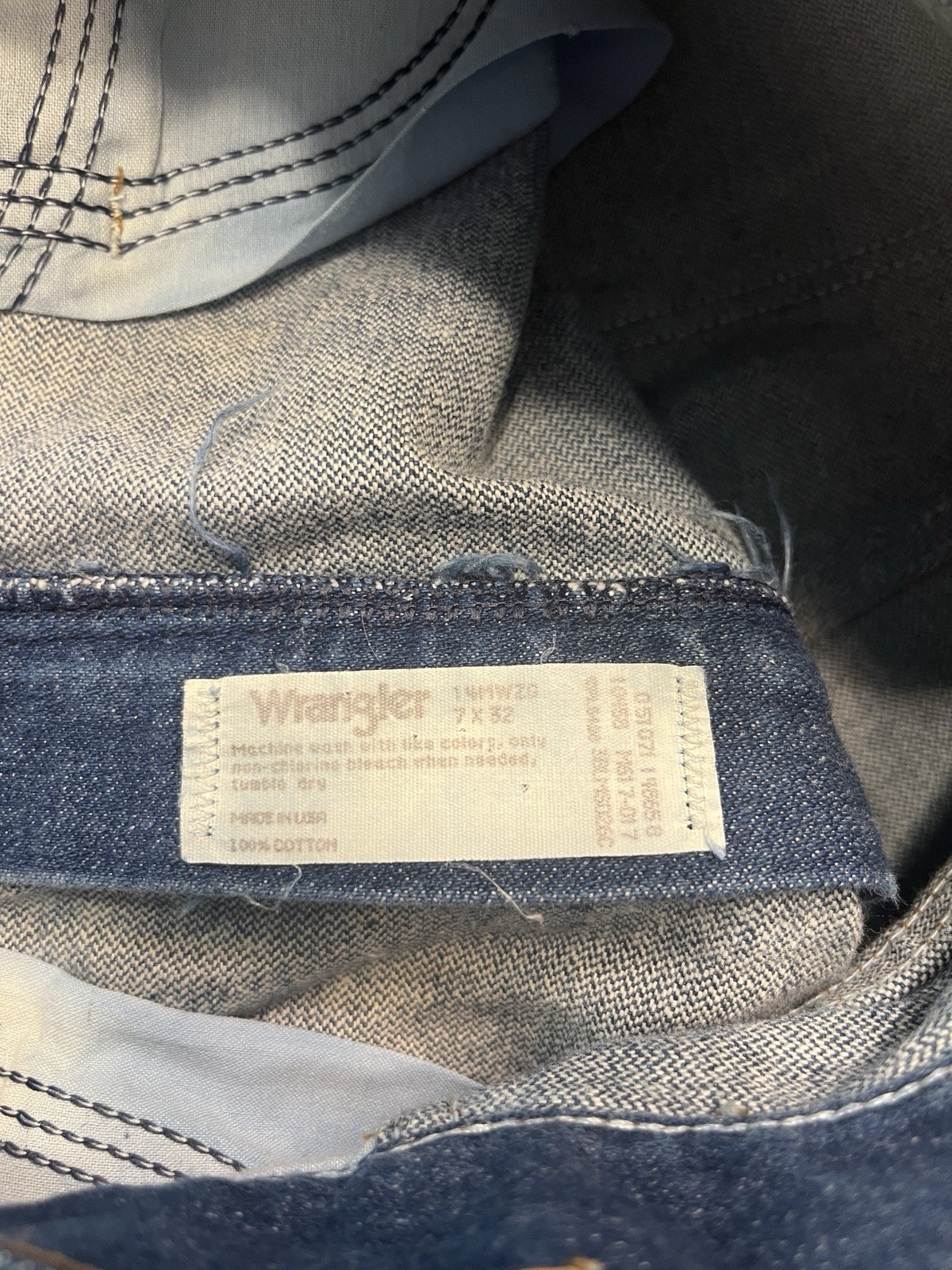 Vintage…Wrangler 14MWZG High Waisted Women’s Jeans…Sz 7 (26.5) X 32… Made in USA