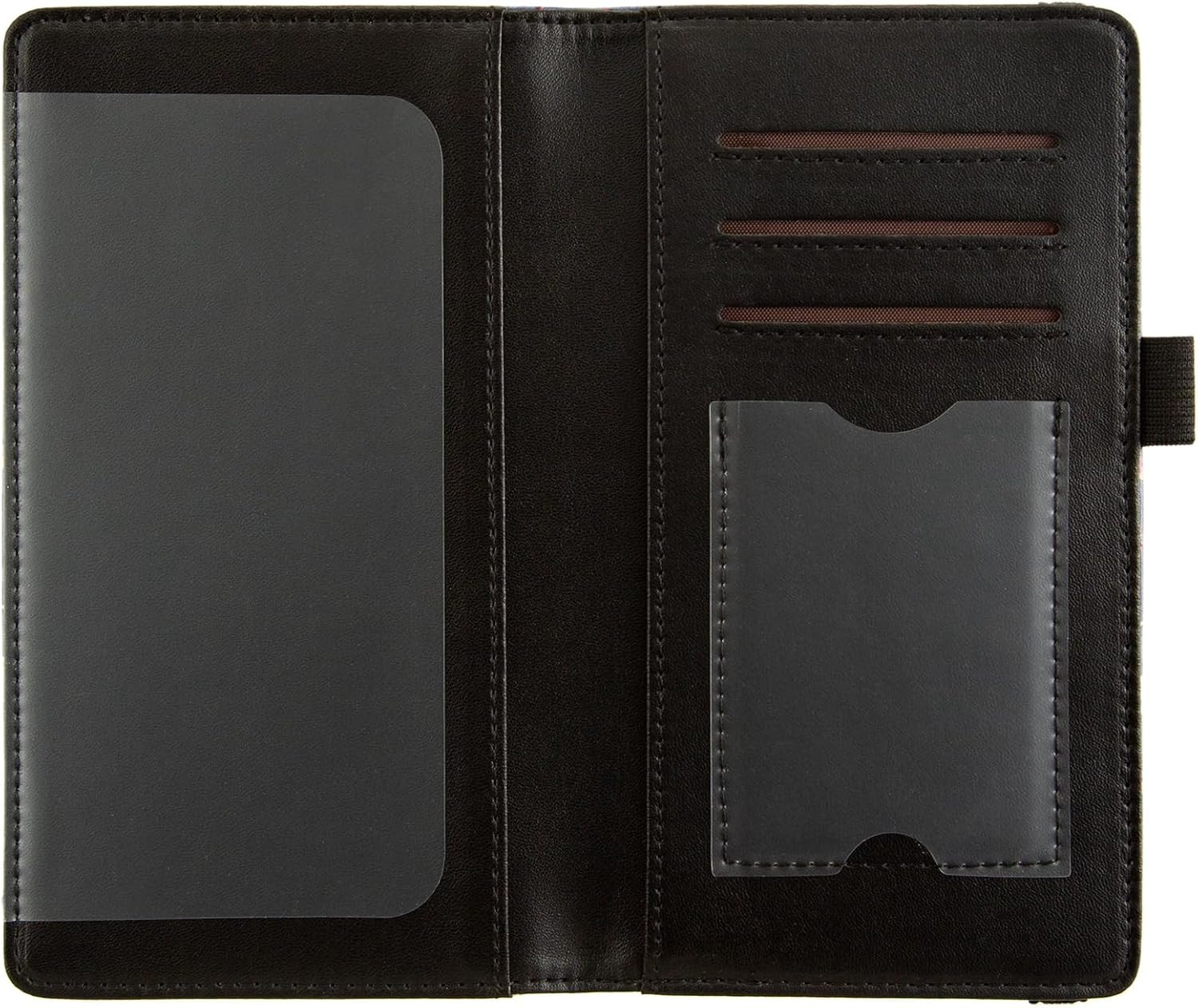 RFID Blocking Checkbook Cover Wallet with Credit Card Slot American Flag