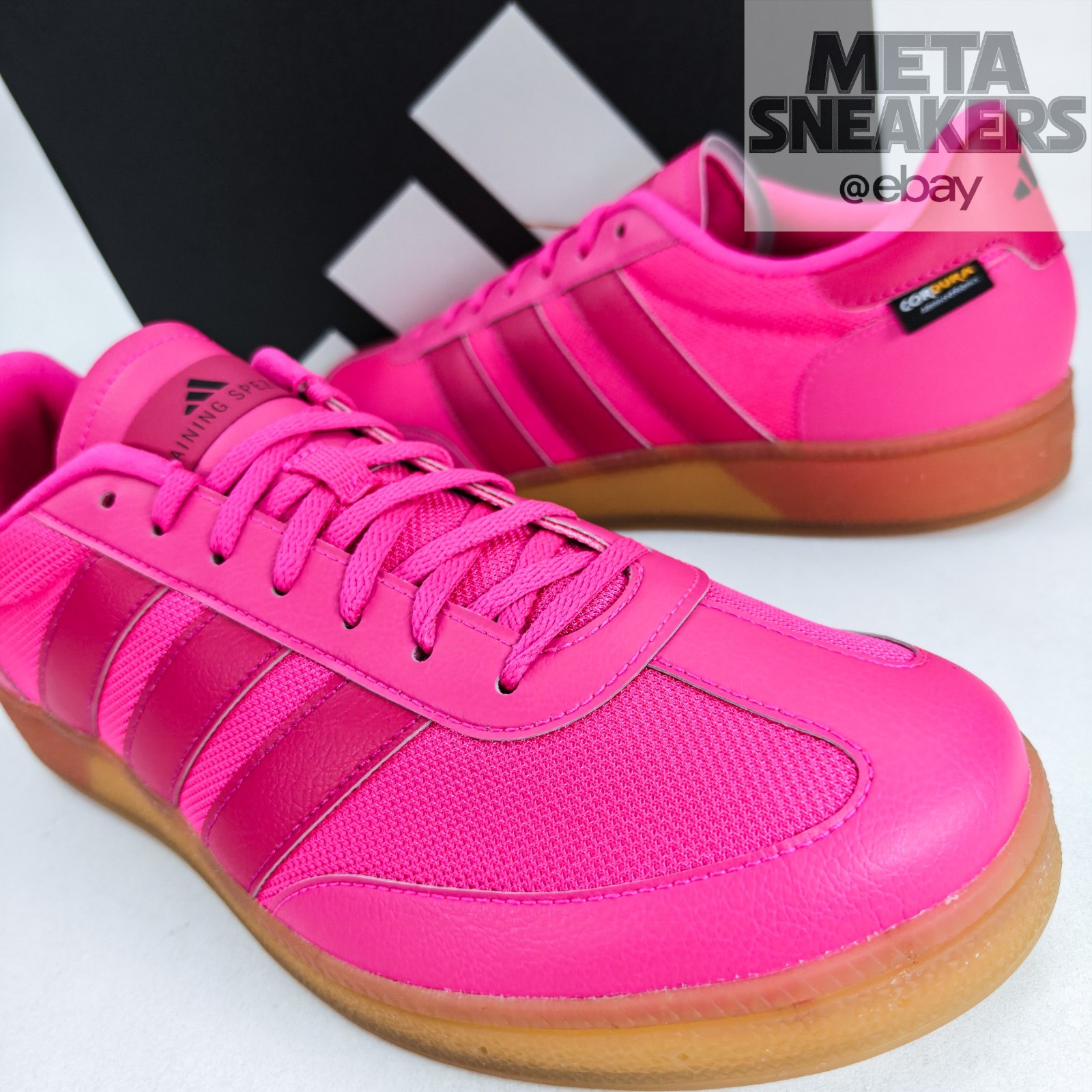 Adidas Cordura US 11 Men’s Shock Pink Gum Wide Gym Training Special JQ9021 NWT