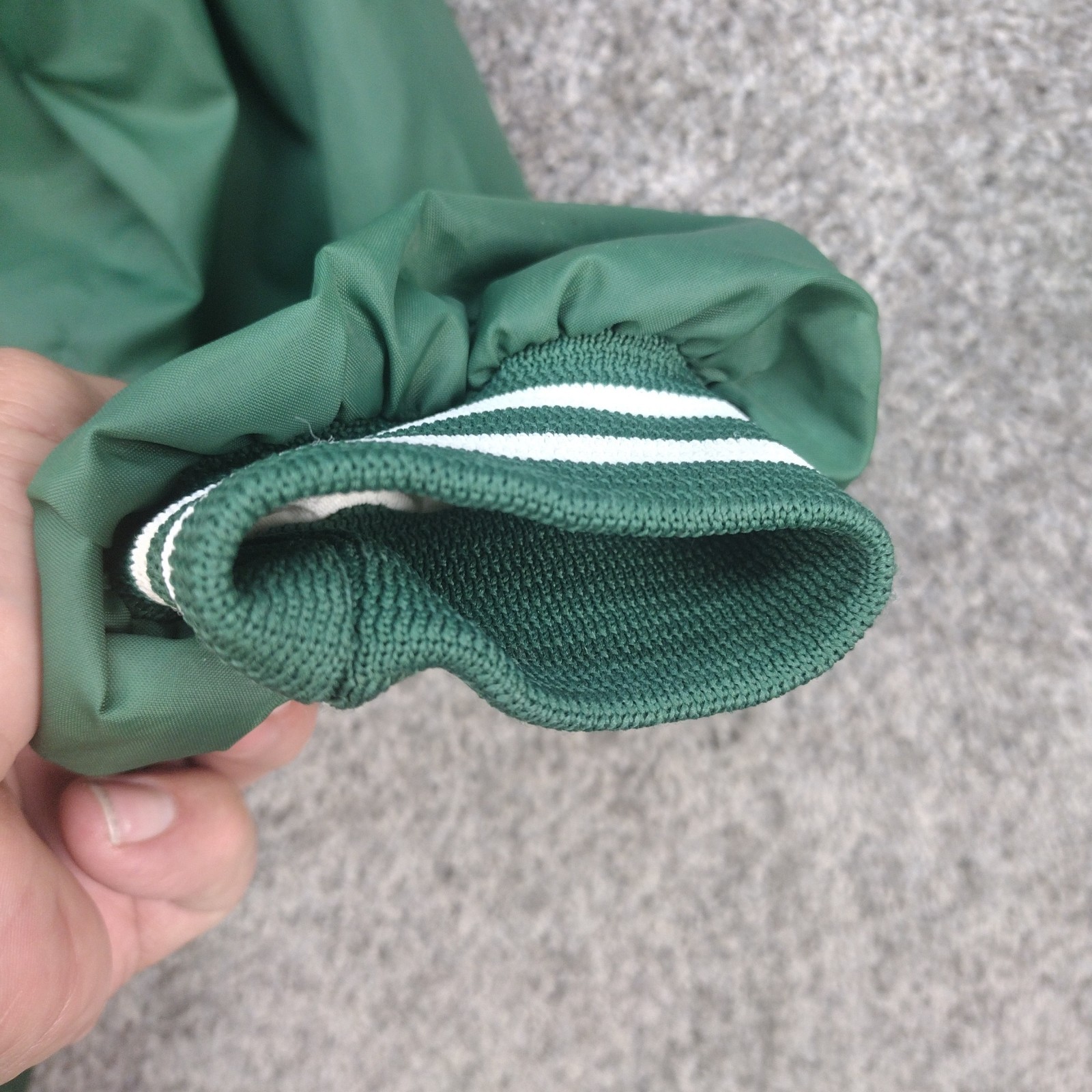 Vintage 80s Hartwell GODZILLA Green Satin Jacket Made In USA Medium 38-40 COOL