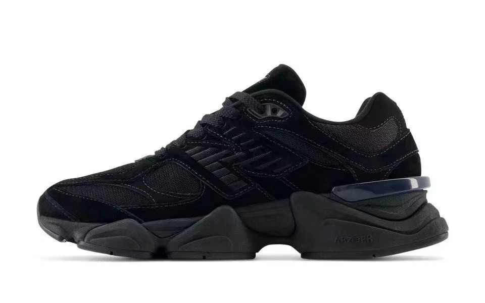 New Balance 9060 Triple Black Suede Comfortable Men’s shoes U9060BPM