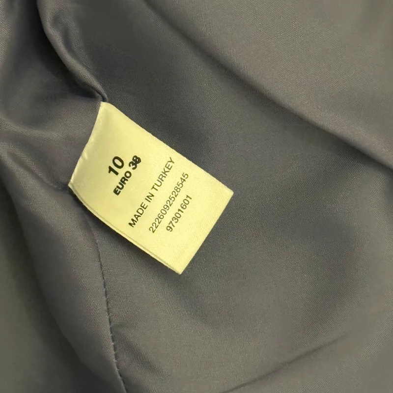 Dorothy Perkins Black Tailored Blazer Jacket UK 10 Smart Office Minimalist